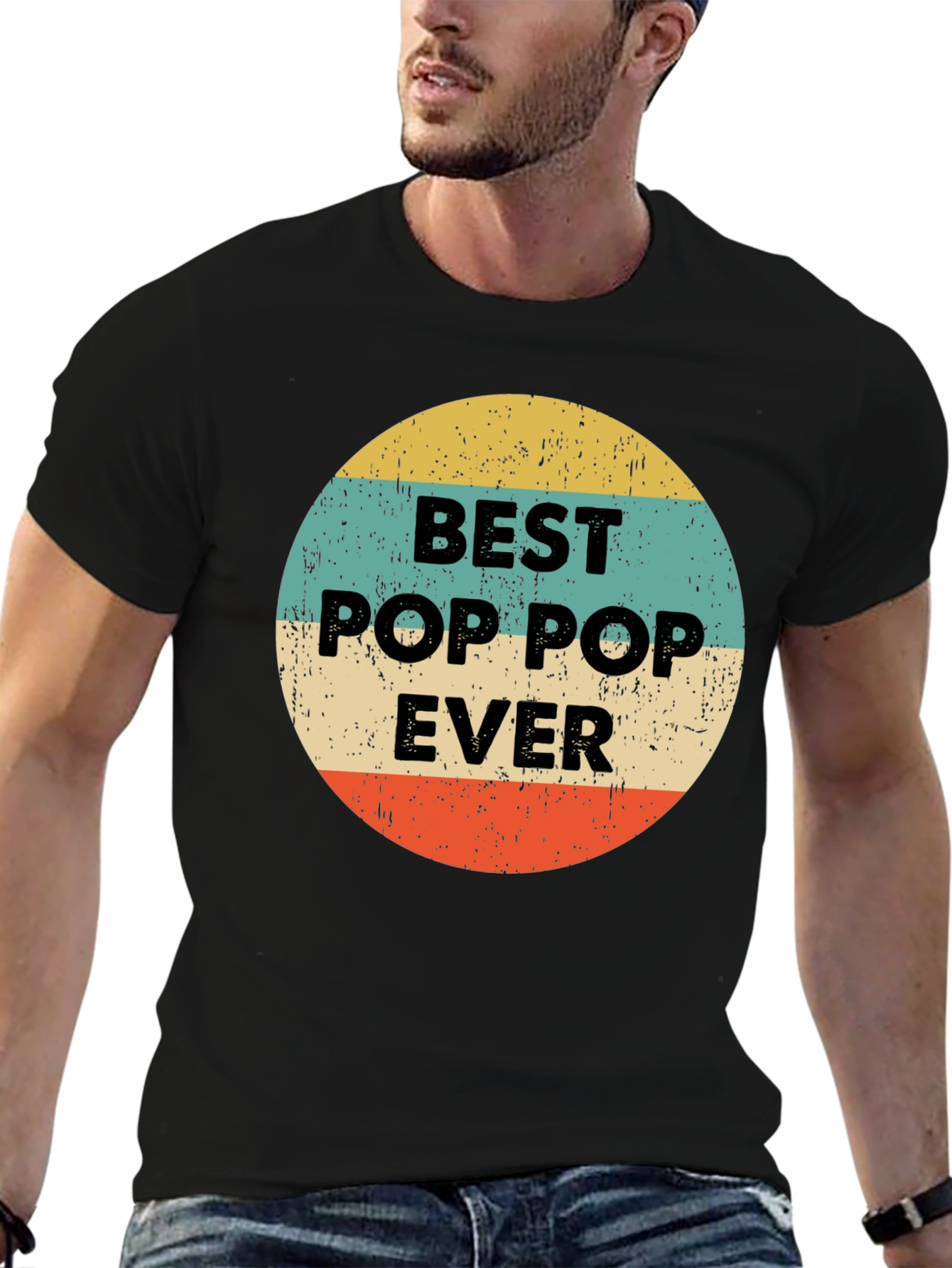 Best Pop Pop Ever Retro T-Shirt