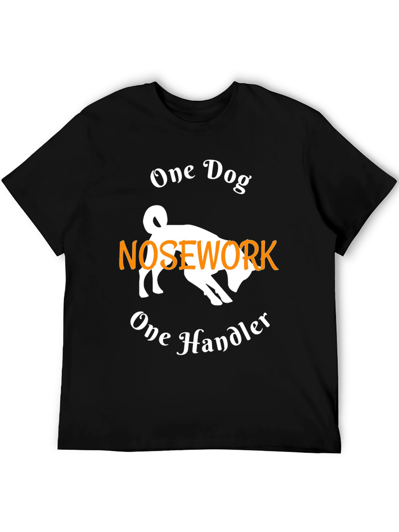 One Dog Nosework Handler Graphic Tee