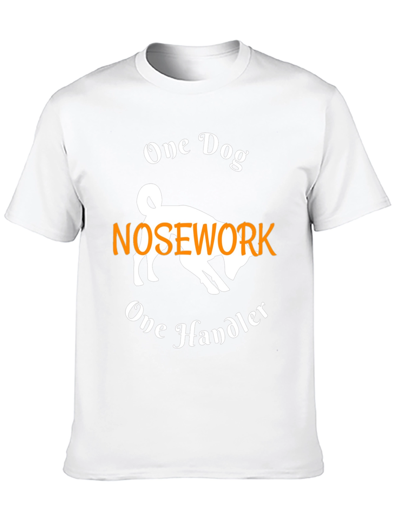 One Dog Nosework Handler Graphic Tee