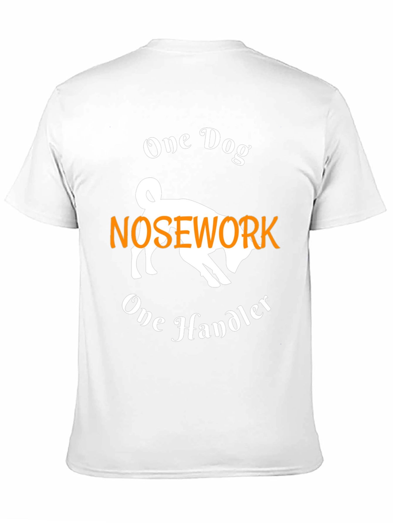 One Dog Nosework Handler Graphic Tee