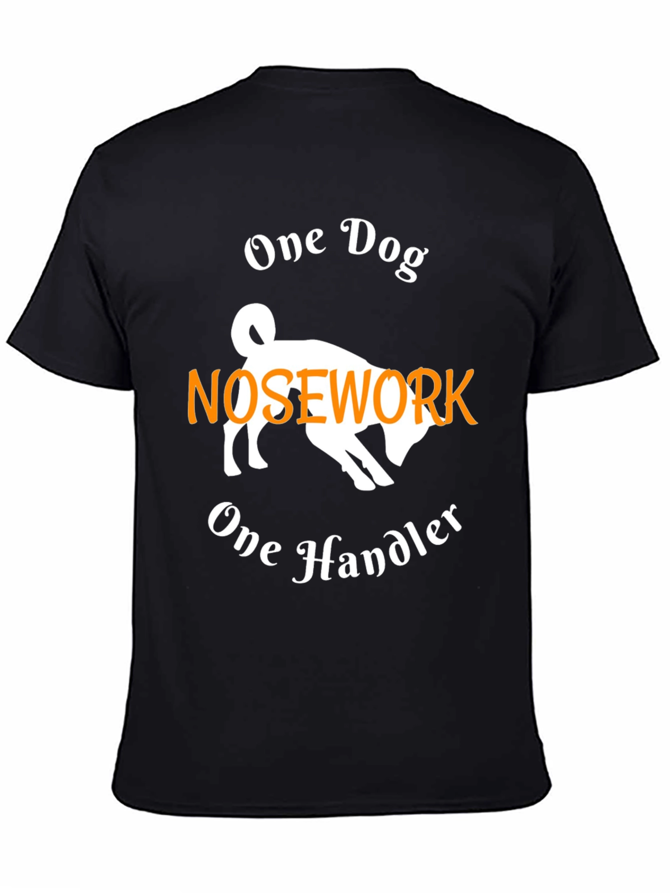 One Dog Nosework Handler Graphic Tee