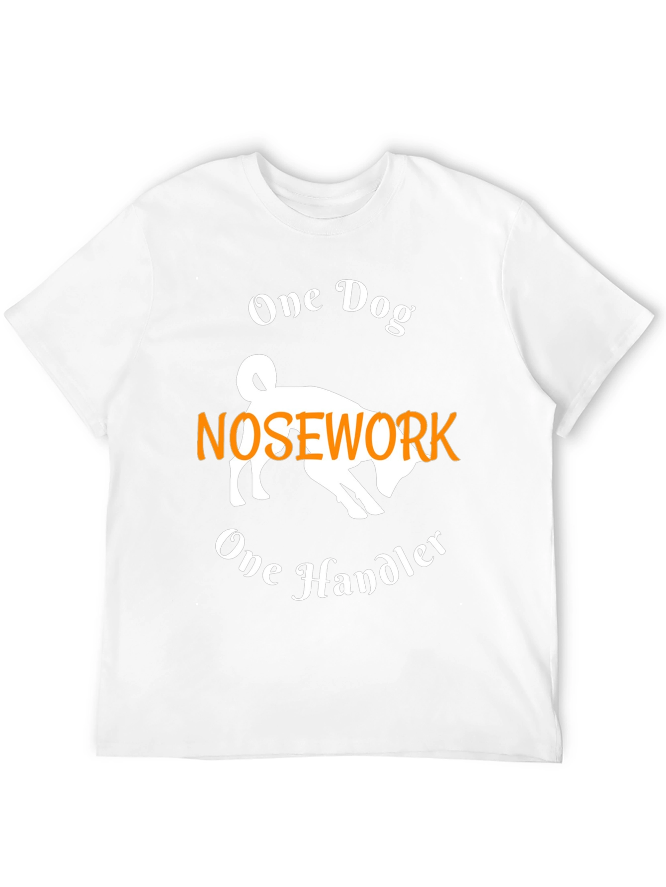 One Dog Nosework Handler Graphic Tee