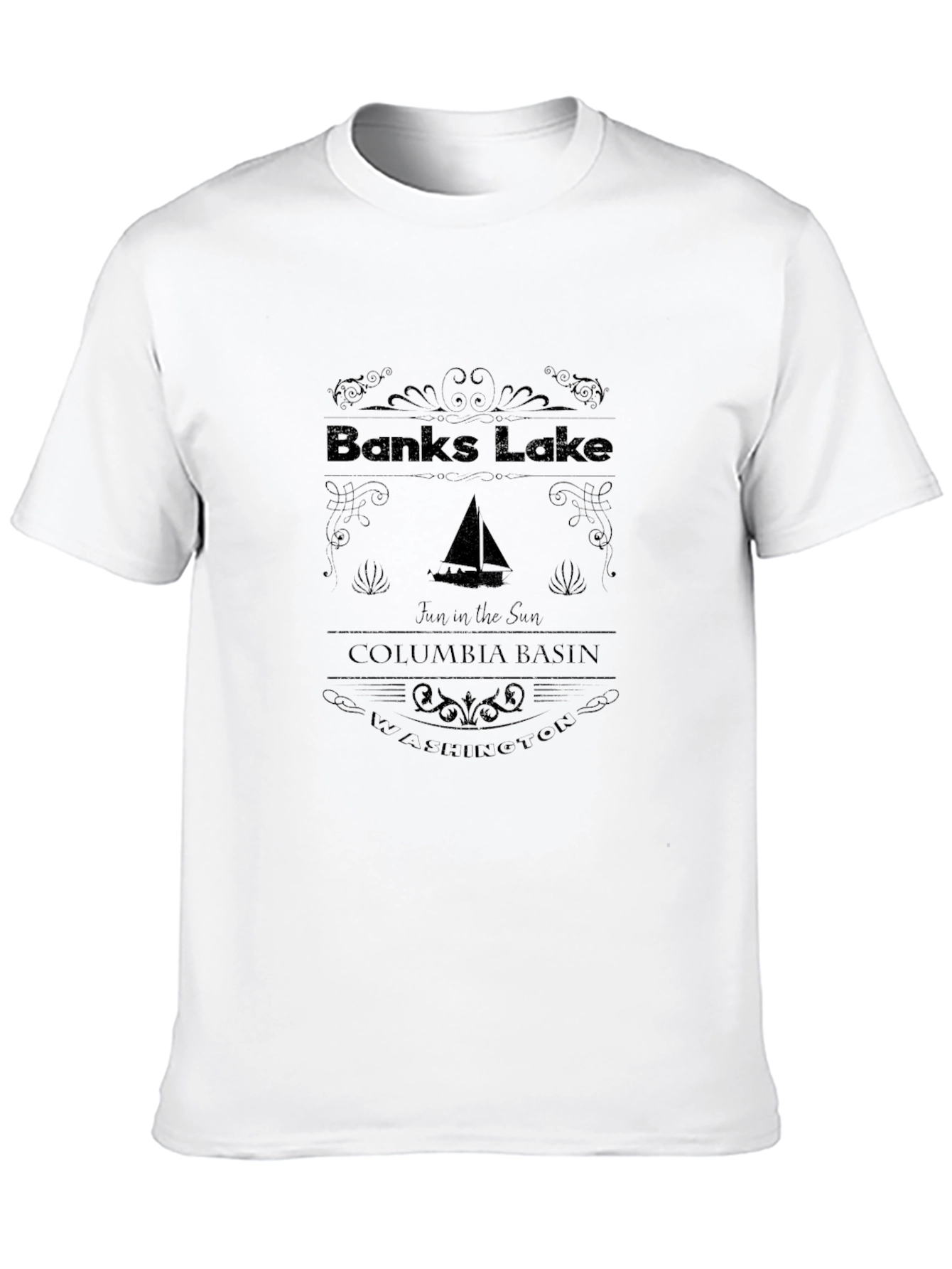 Banks Lake Graphic Tee - Columbia Basin Washington