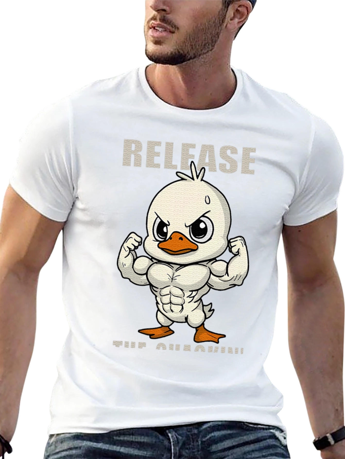 Release the Quackin Funny Duck T-Shirt