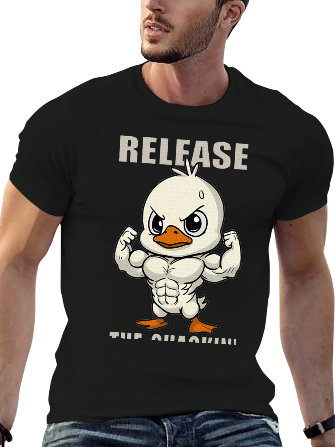 Release the Quackin Funny Duck T-Shirt