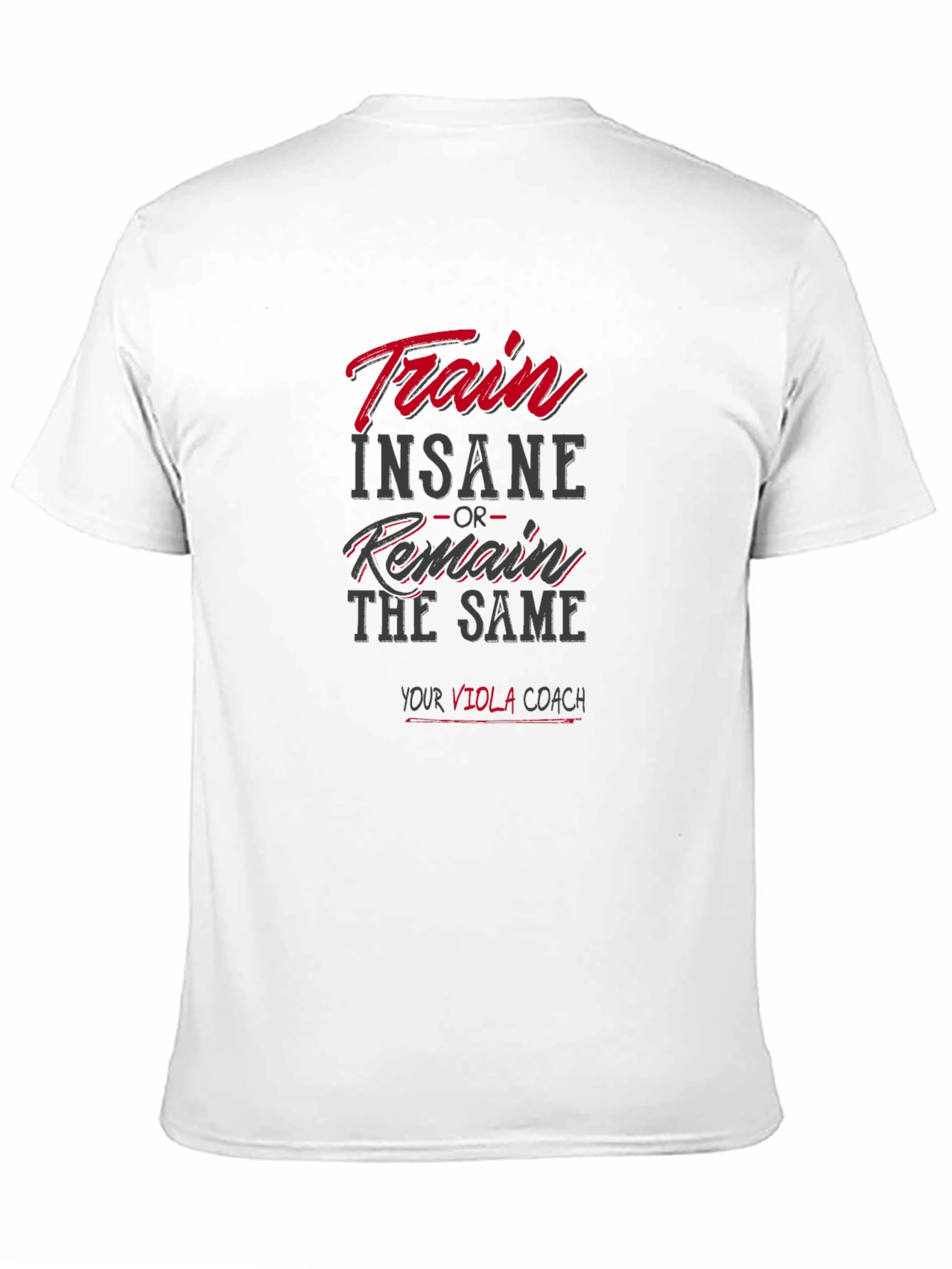 Train Insane Viola Coach Black T-Shirt