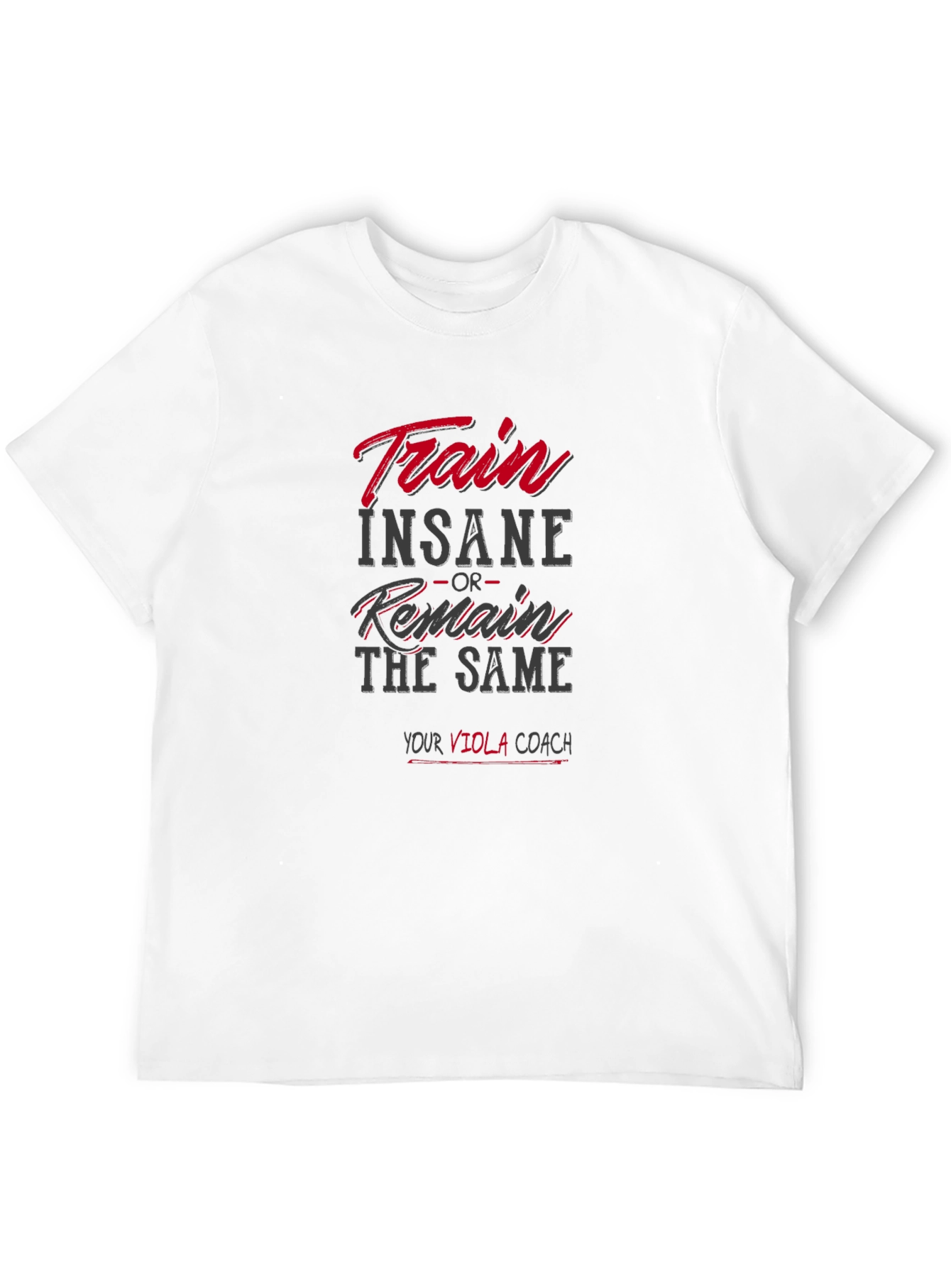 Train Insane Viola Coach Black T-Shirt
