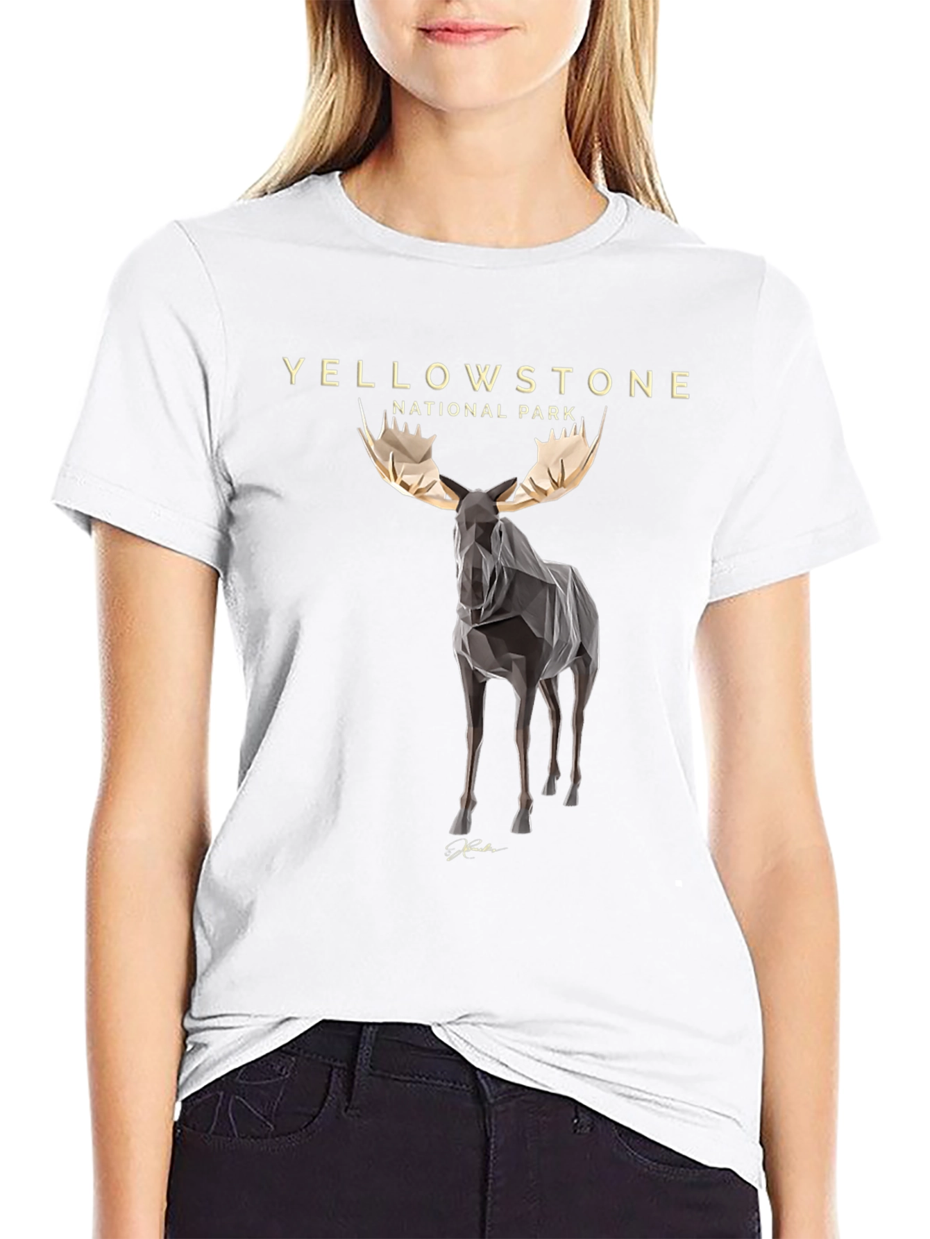 Yellowstone National Park Moose T-Shirt