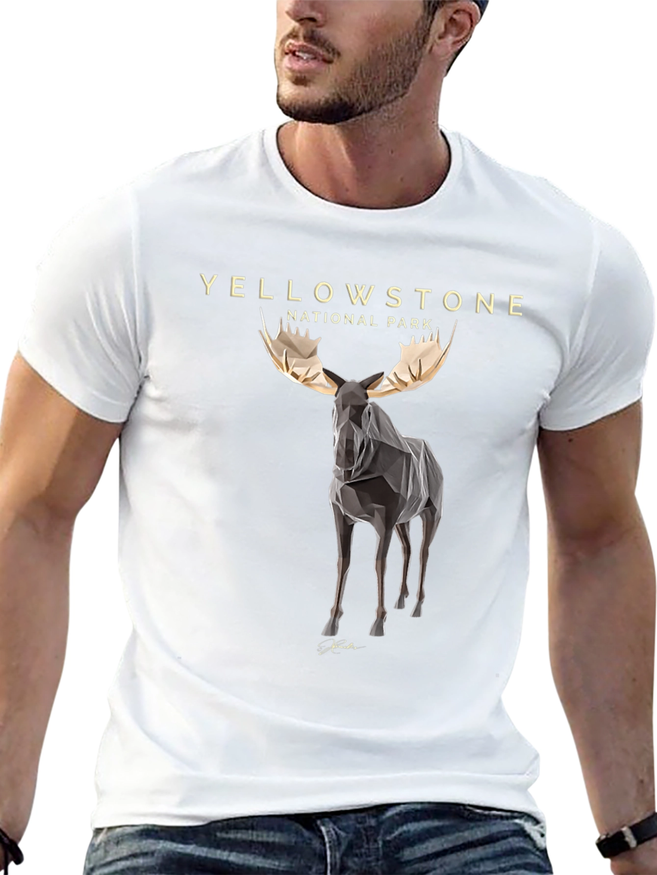 Yellowstone National Park Moose T-Shirt