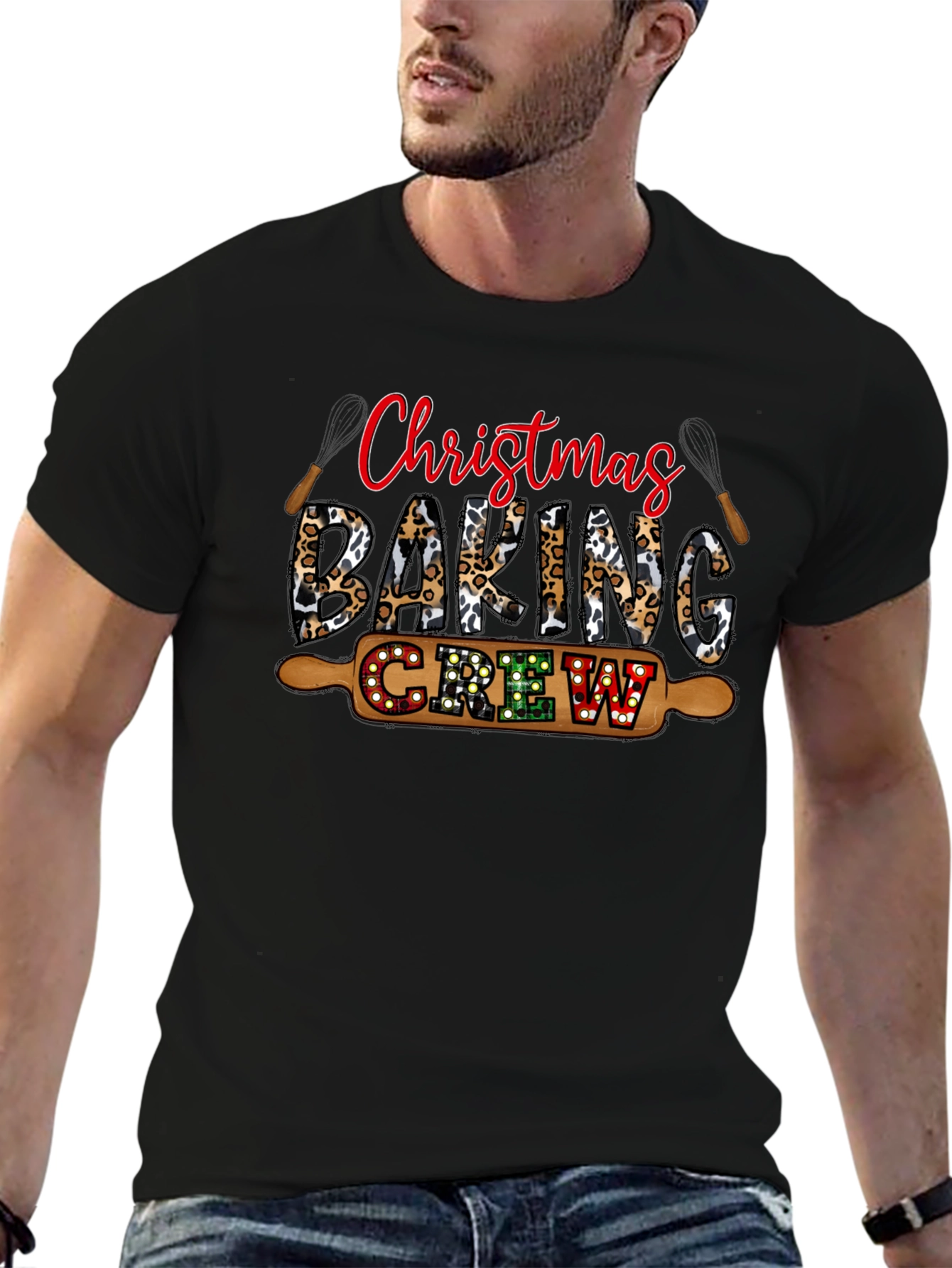 Christmas Baking Crew Graphic Tee