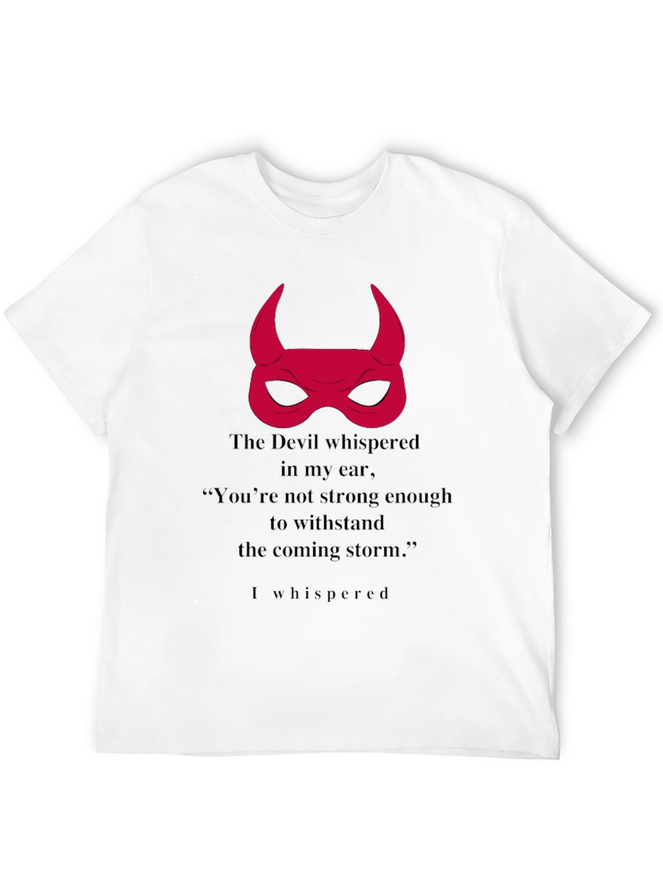 Devil Whispered Graphic Tee