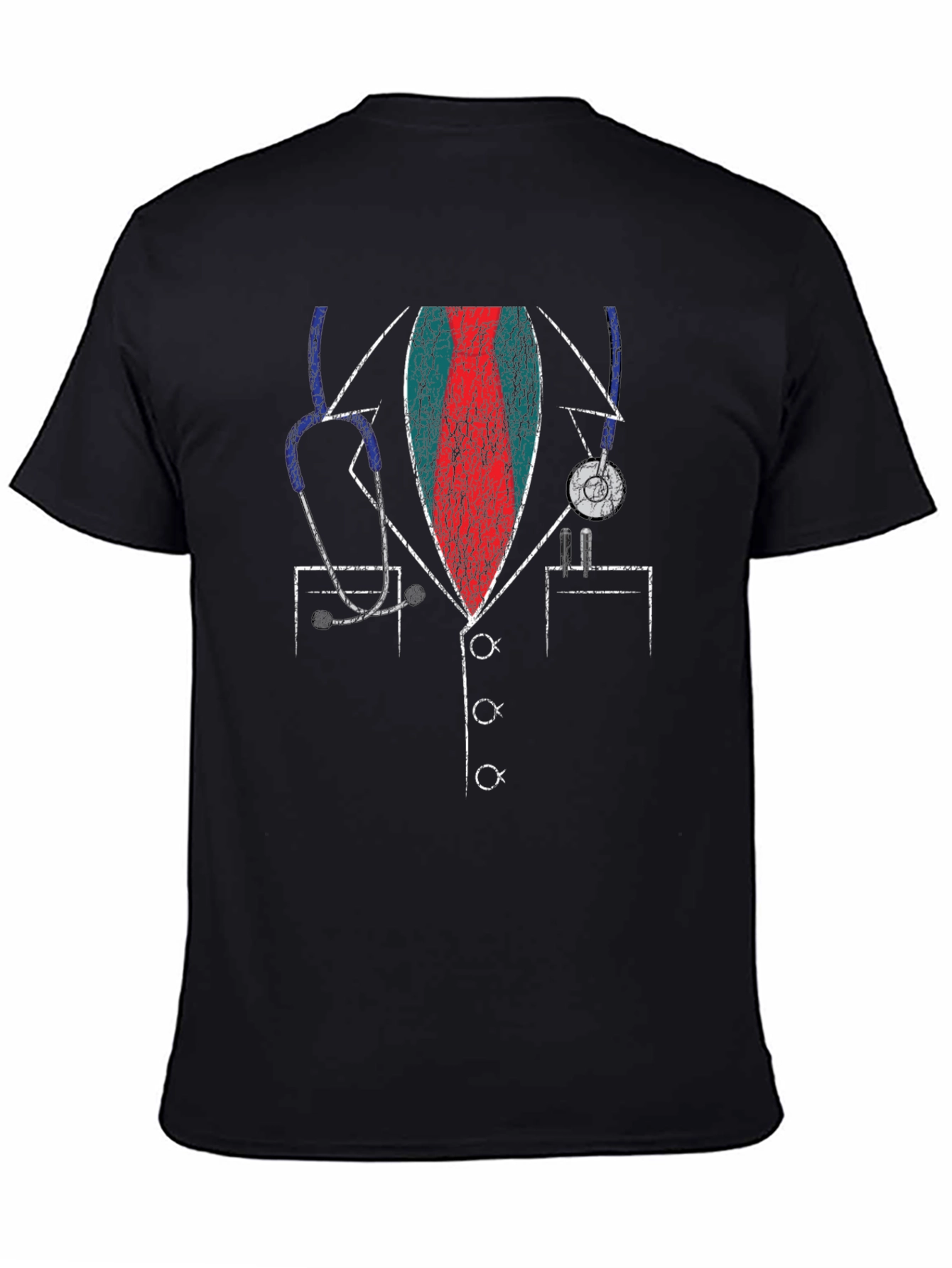 Doctor Lab Coat Stethoscope T-Shirt