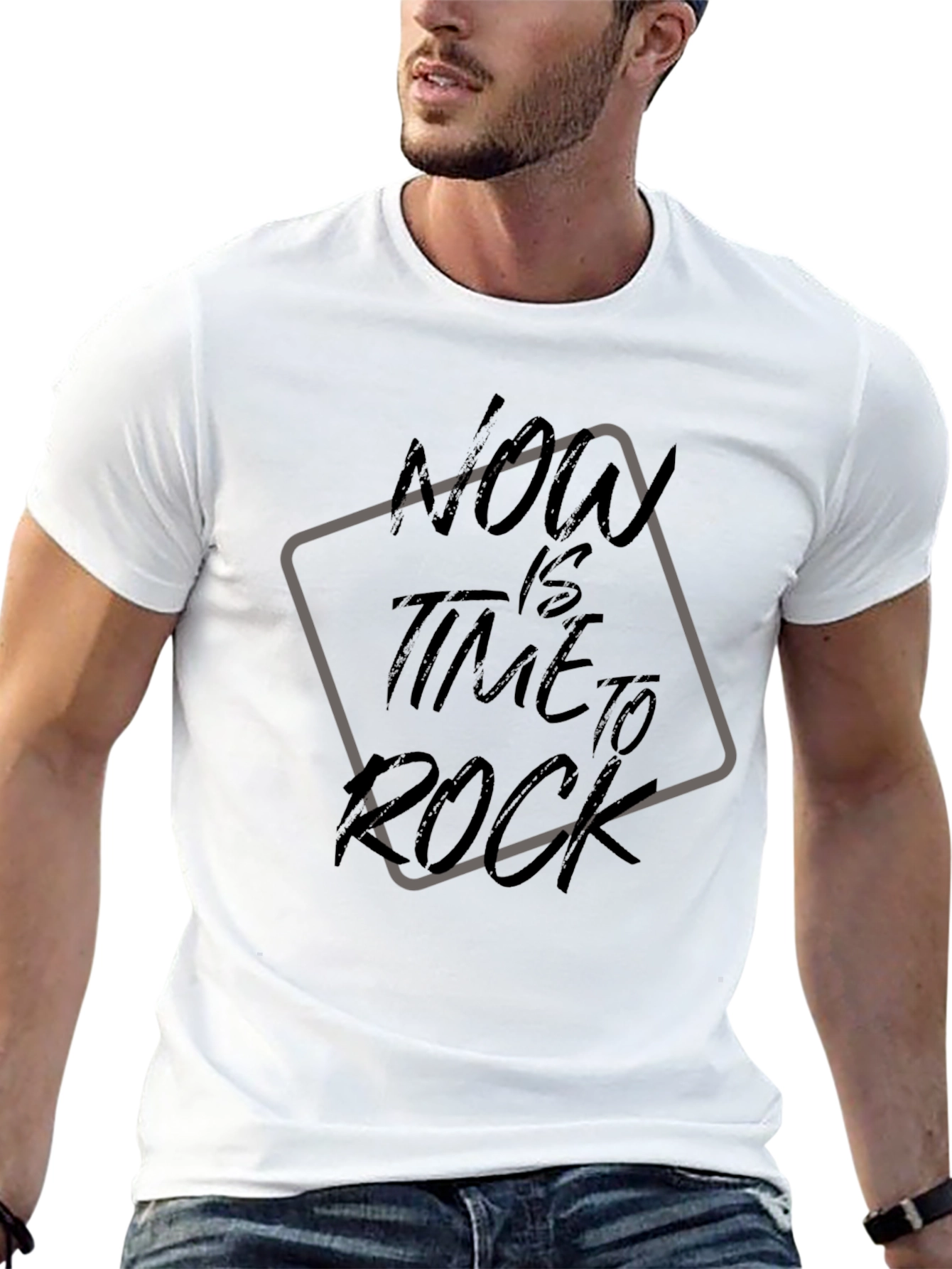 Now is Time to Rock Graphic Tee