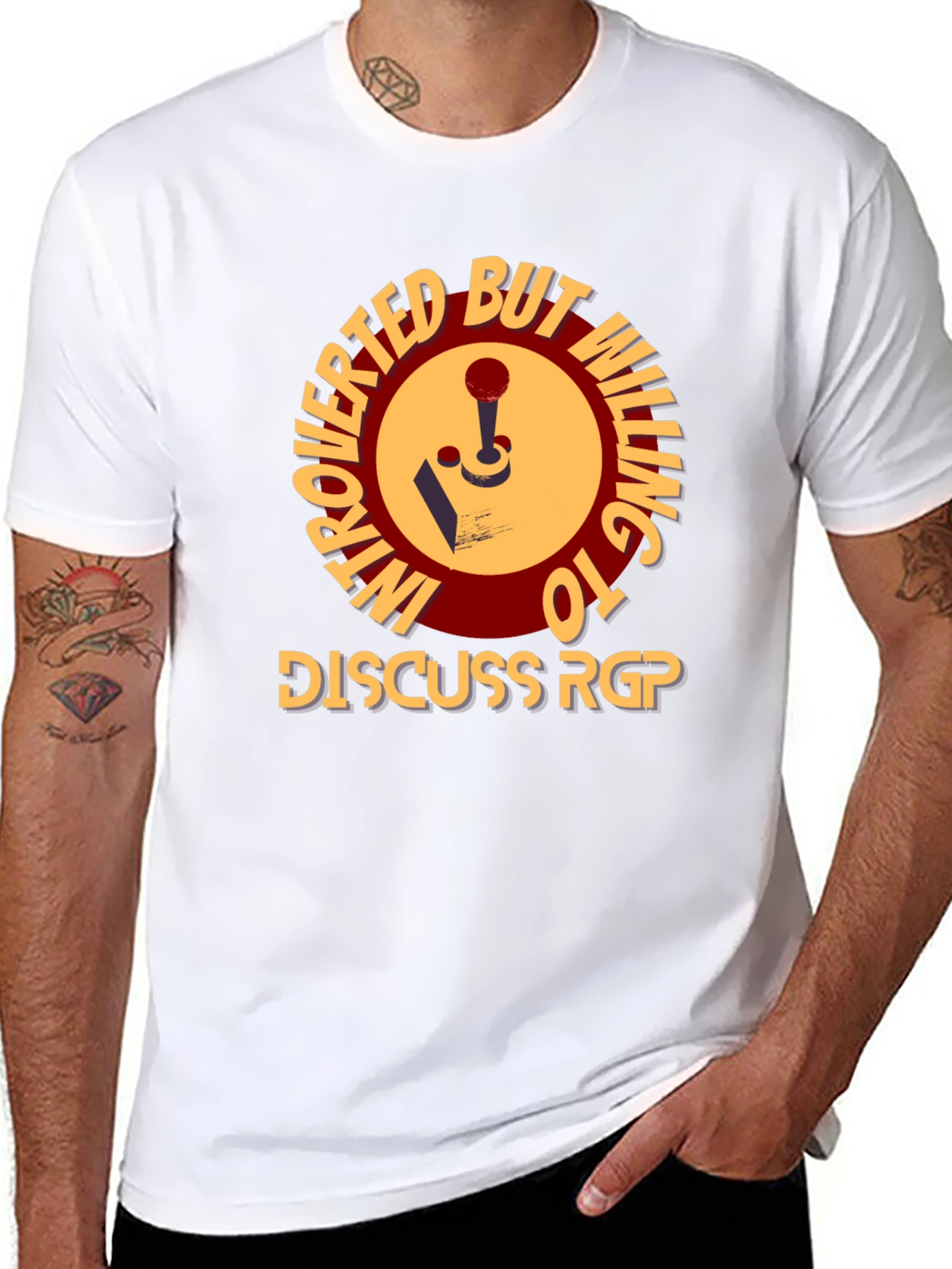 Introverted But Willing To Discuss RPG T-Shirt
