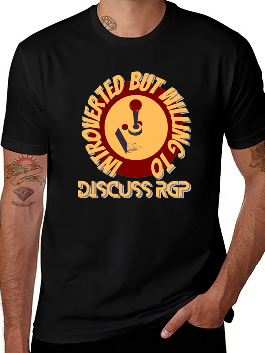 Introverted But Willing To Discuss RPG T-Shirt