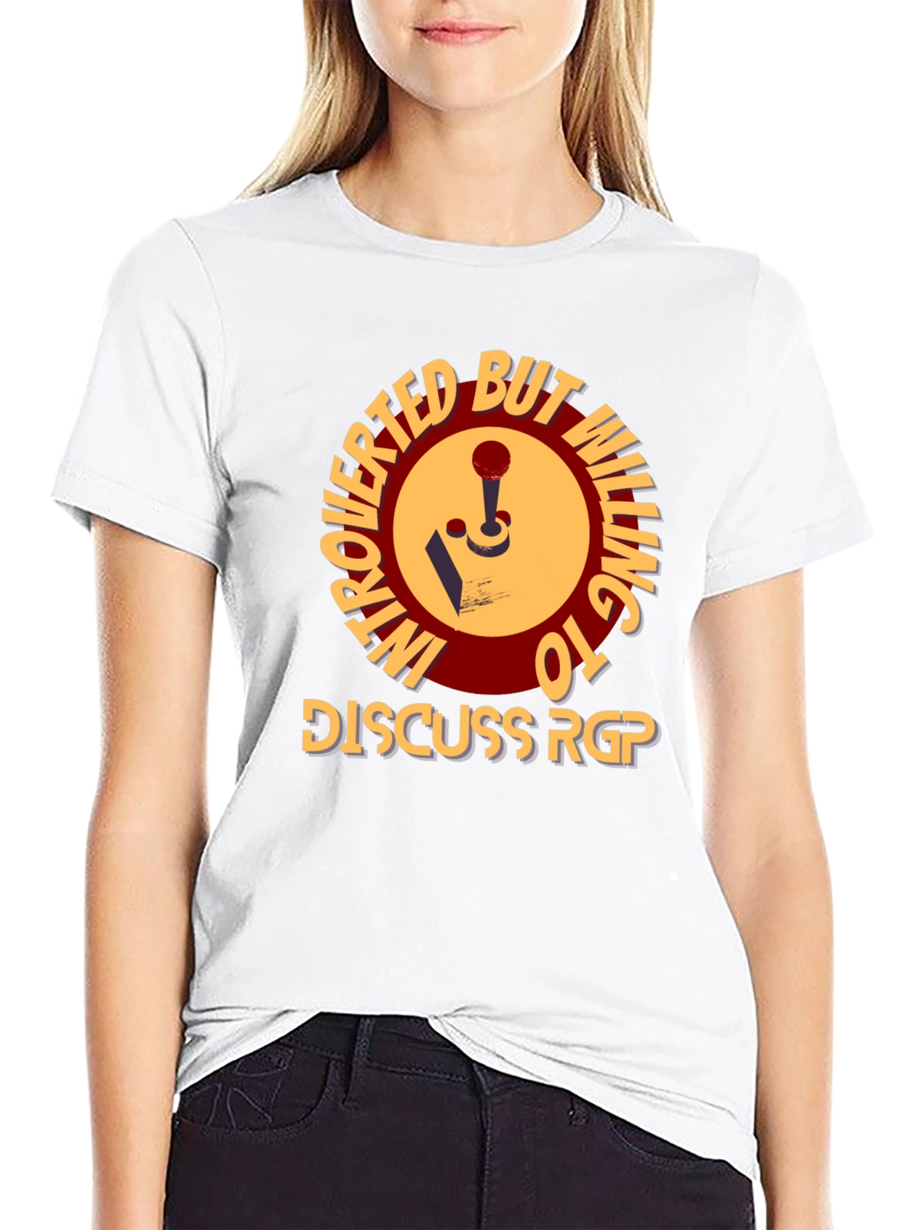 Introverted But Willing To Discuss RPG T-Shirt