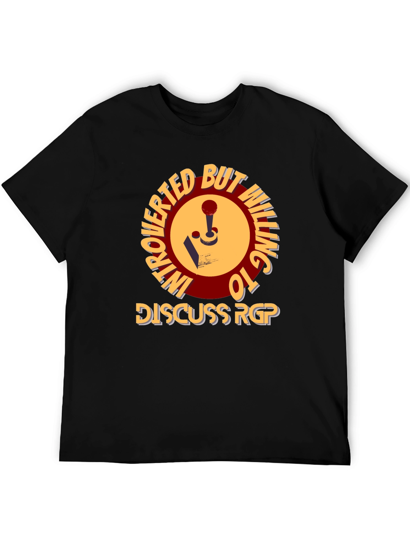 Introverted But Willing To Discuss RPG T-Shirt