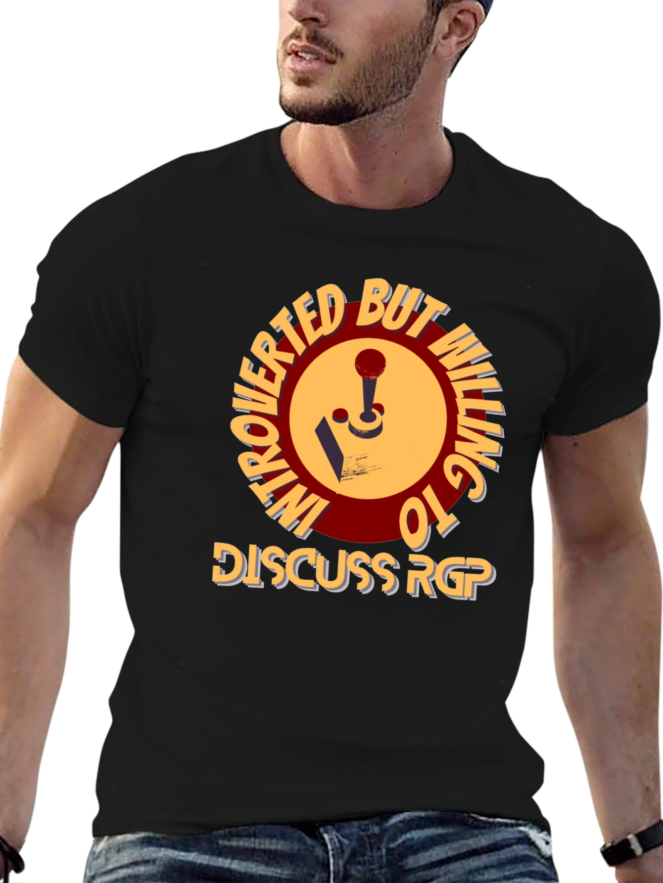 Introverted But Willing To Discuss RPG T-Shirt