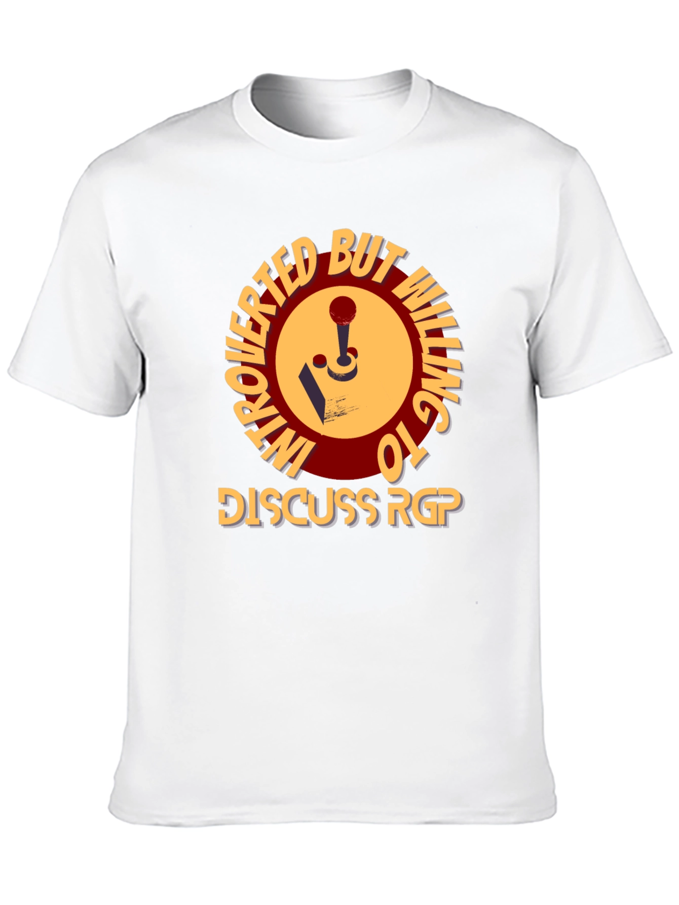 Introverted But Willing To Discuss RPG T-Shirt