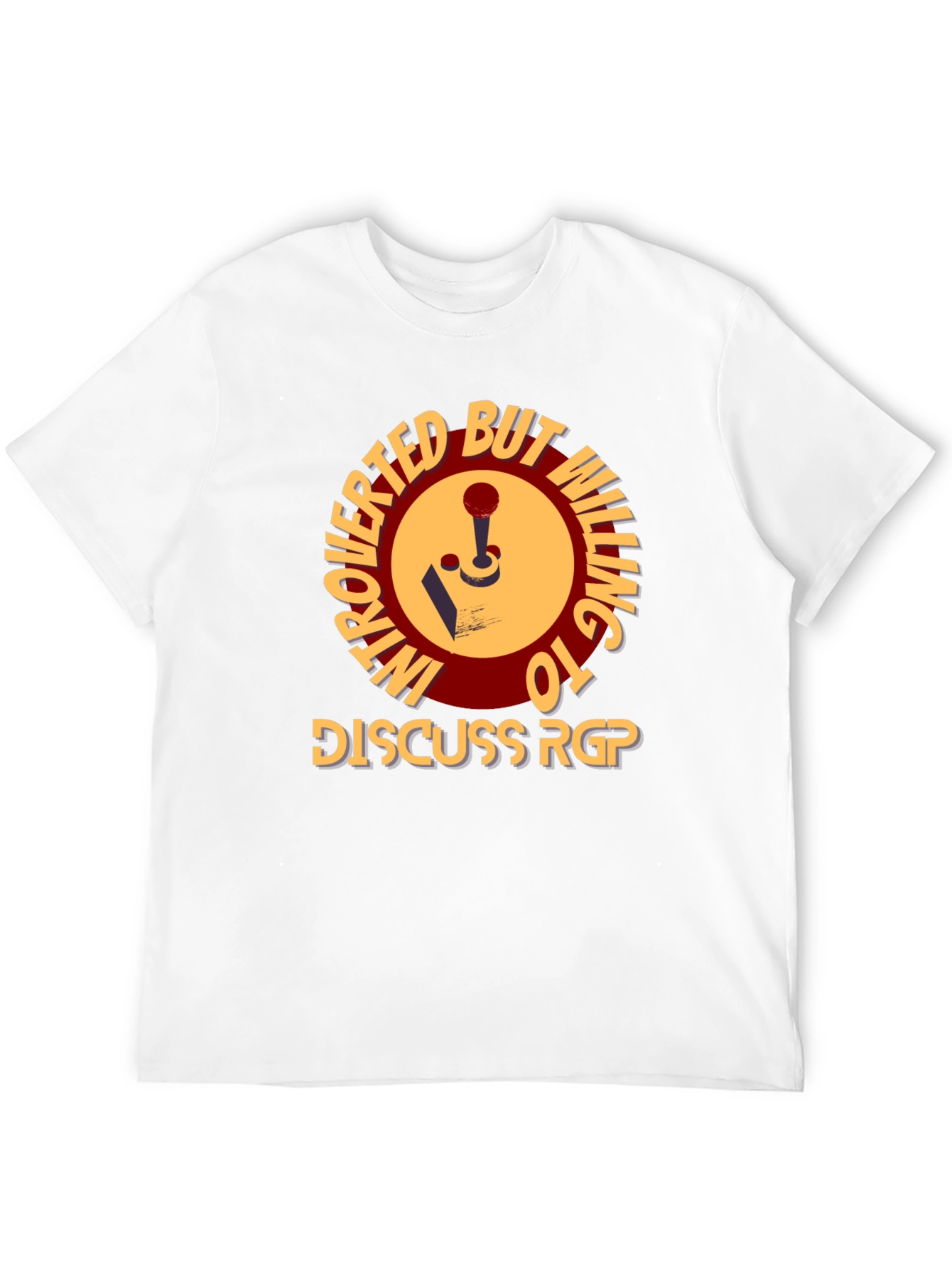 Introverted But Willing To Discuss RPG T-Shirt