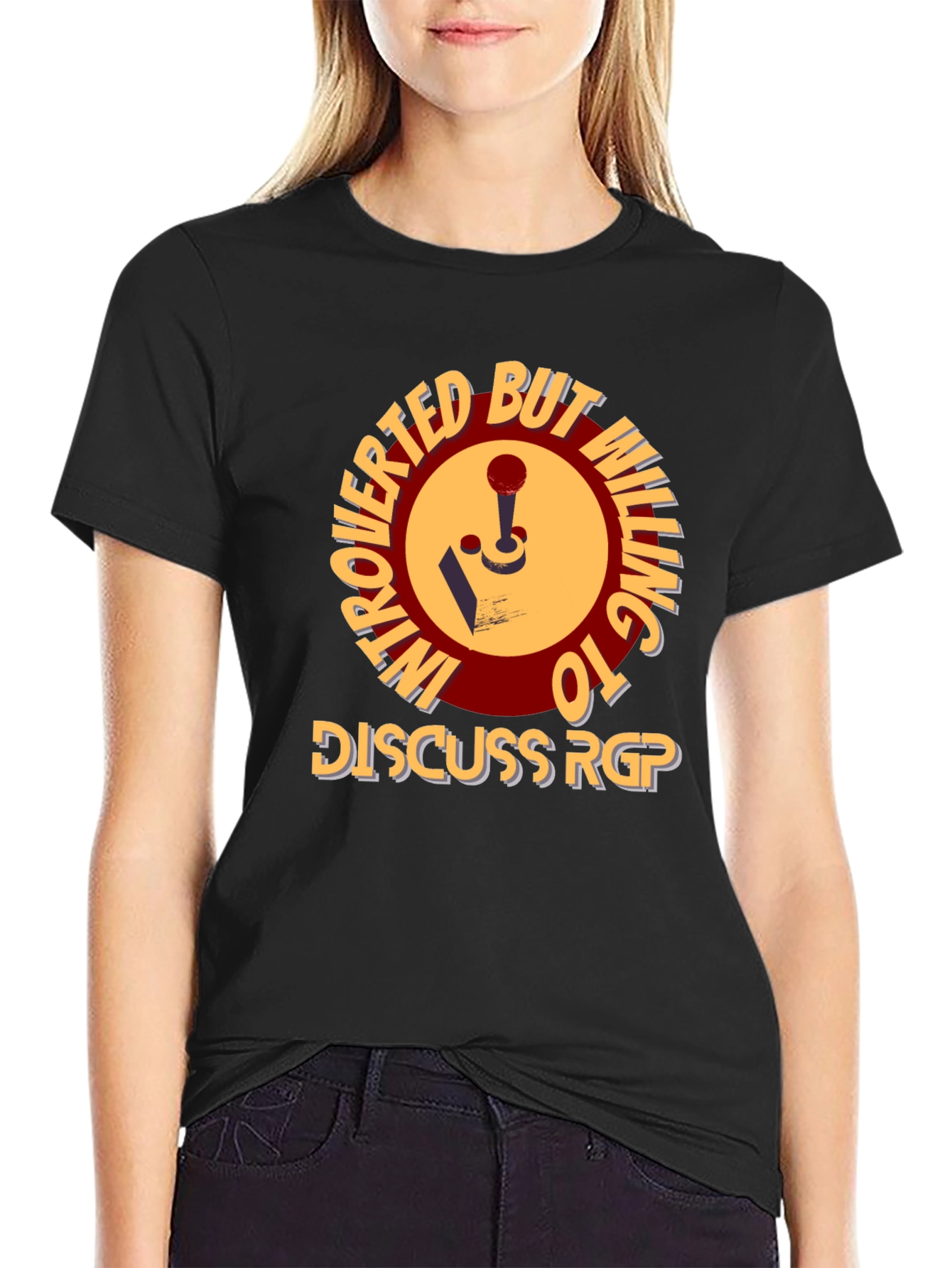 Introverted But Willing To Discuss RPG T-Shirt