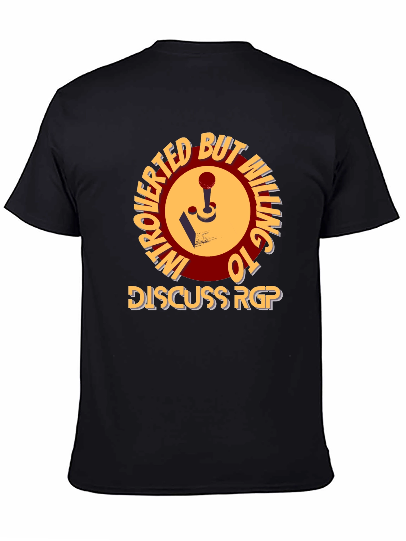 Introverted But Willing To Discuss RPG T-Shirt