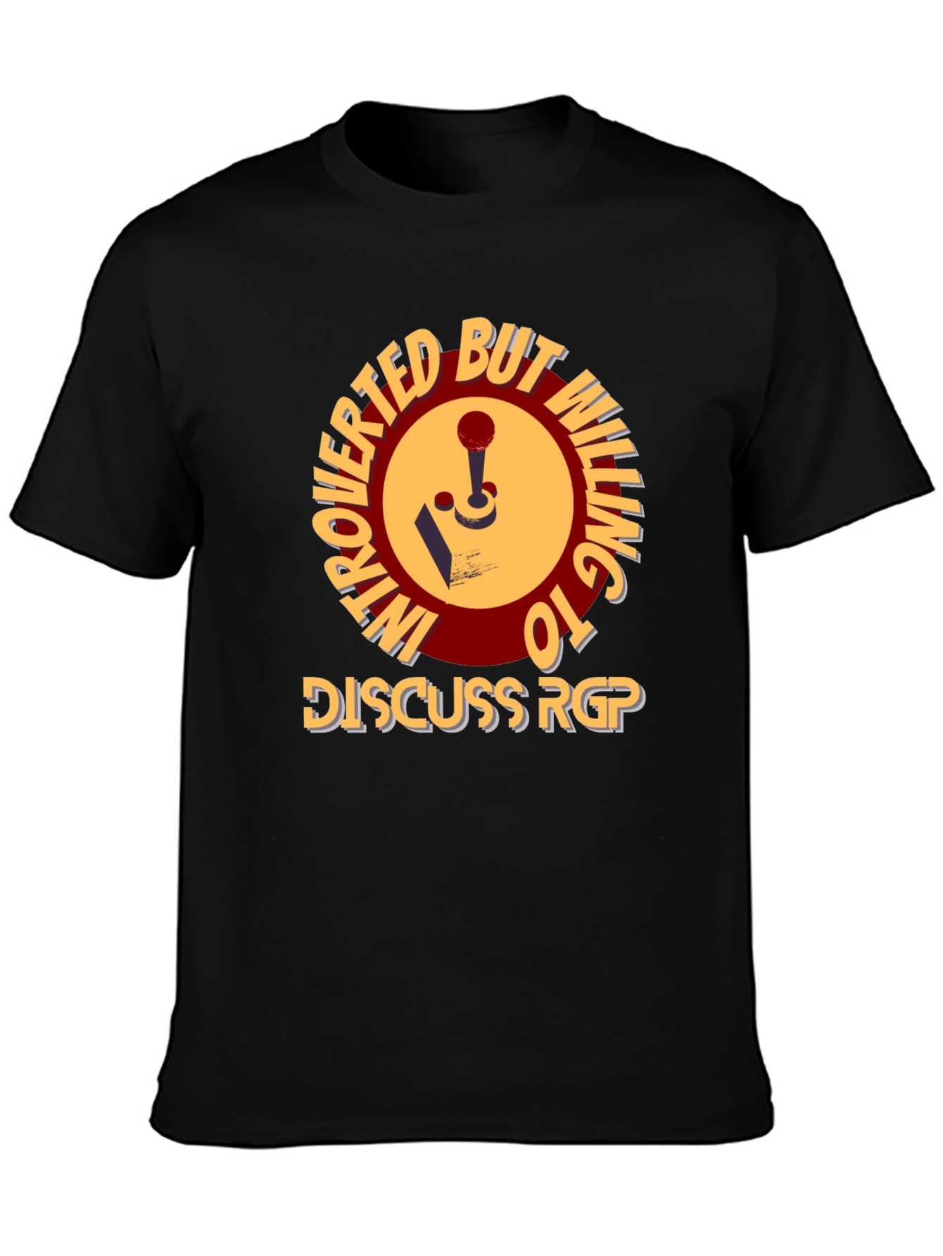 Introverted But Willing To Discuss RPG T-Shirt