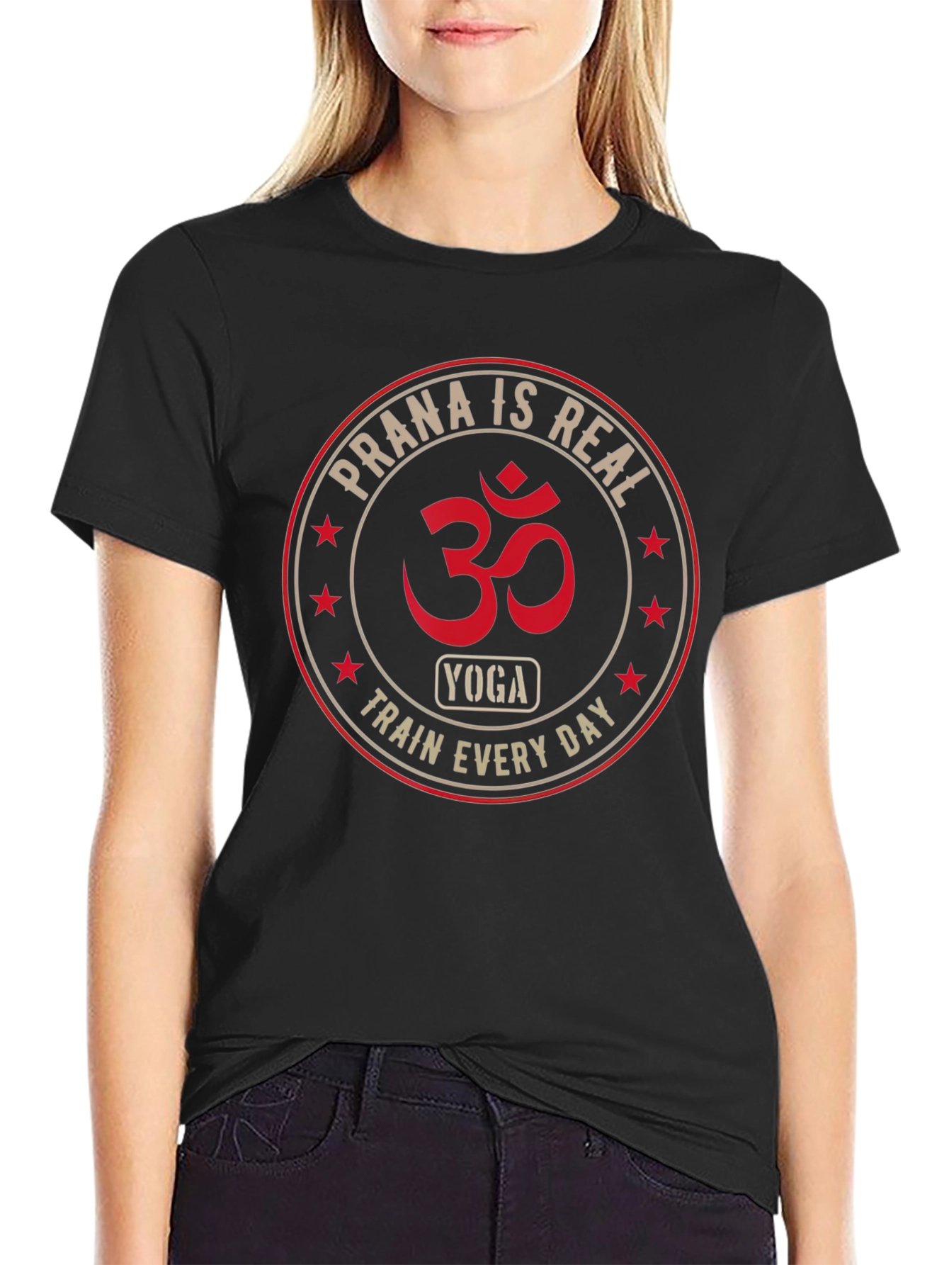 Prana is Real Yoga T-Shirt - Train Every Day