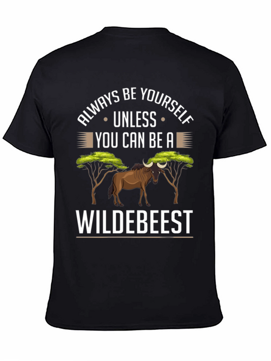 Wildebeest Graphic T-Shirt - Always Be Yourself