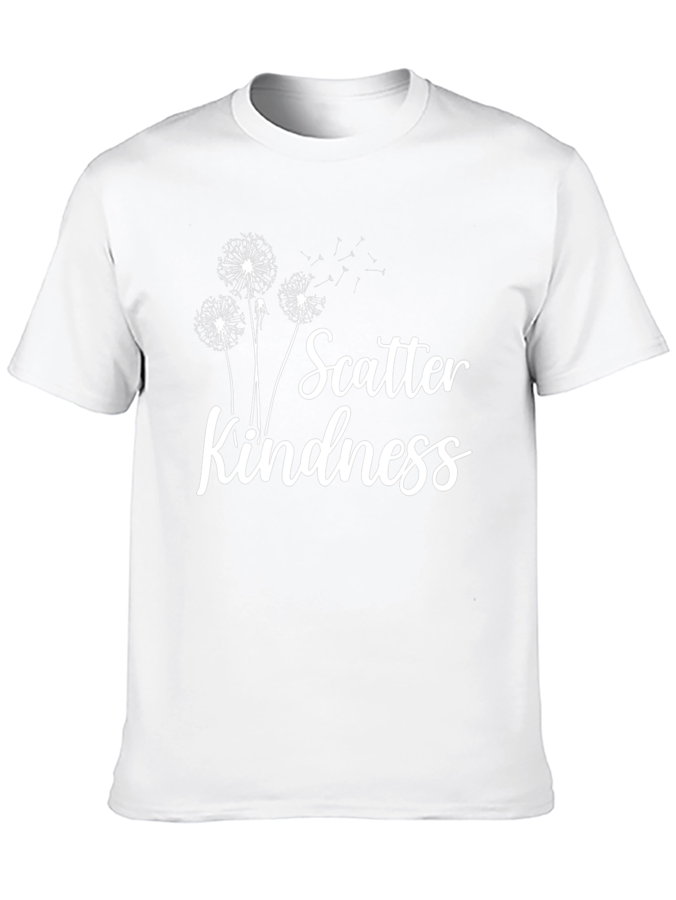 Scatter Kindness Graphic Tee - Black T-Shirt