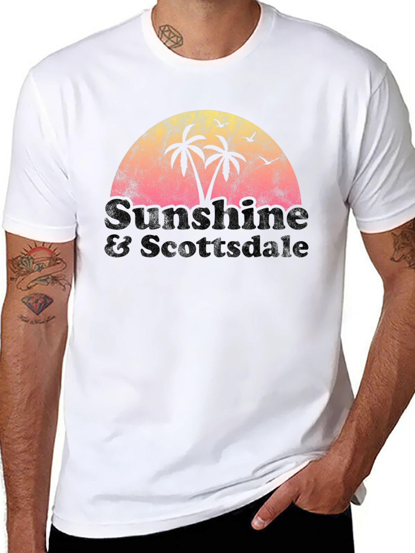 Sunshine & Scottsdale Graphic T-Shirt
