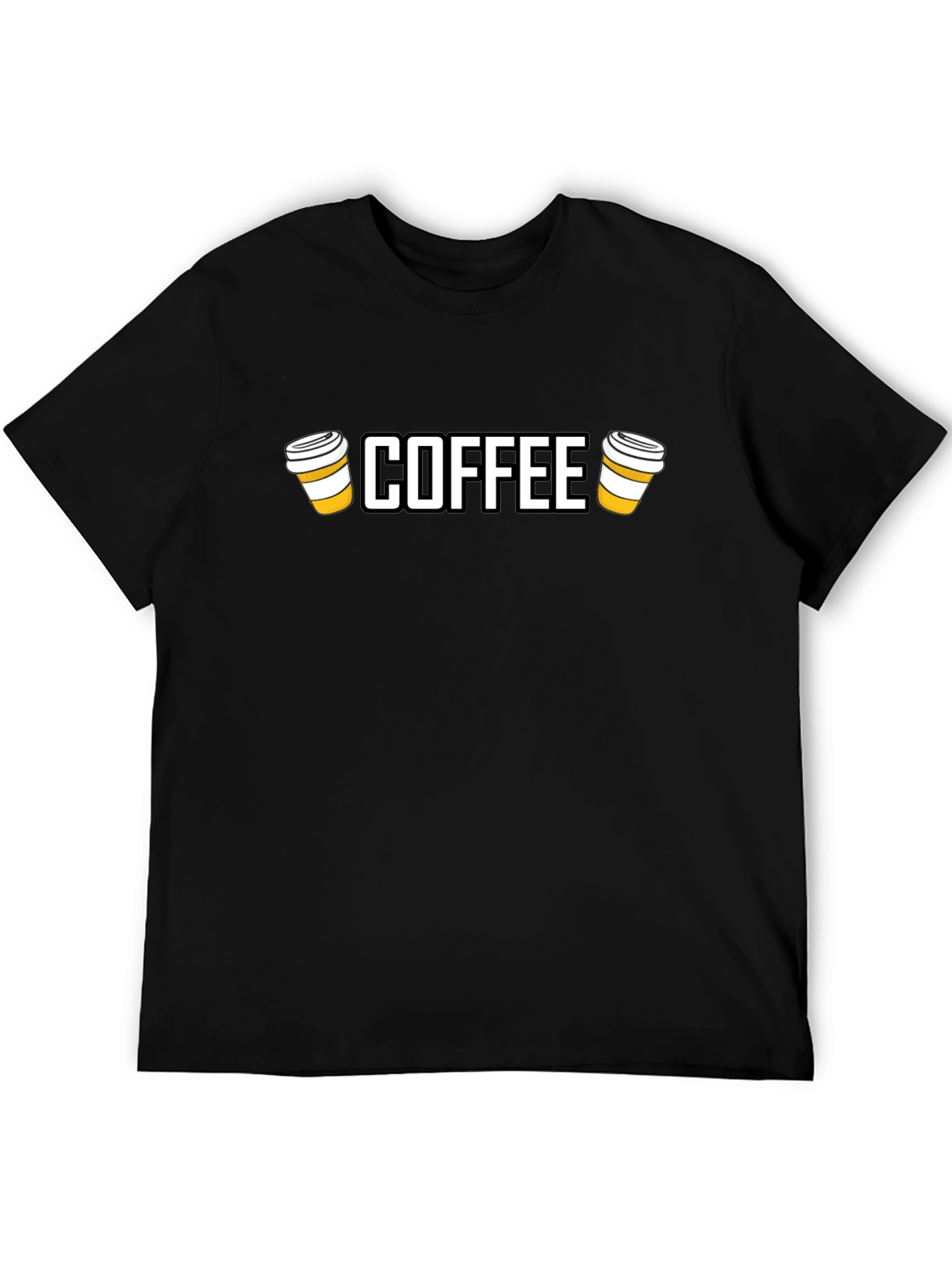 Coffee Lover T-Shirt - Black Graphic Tee