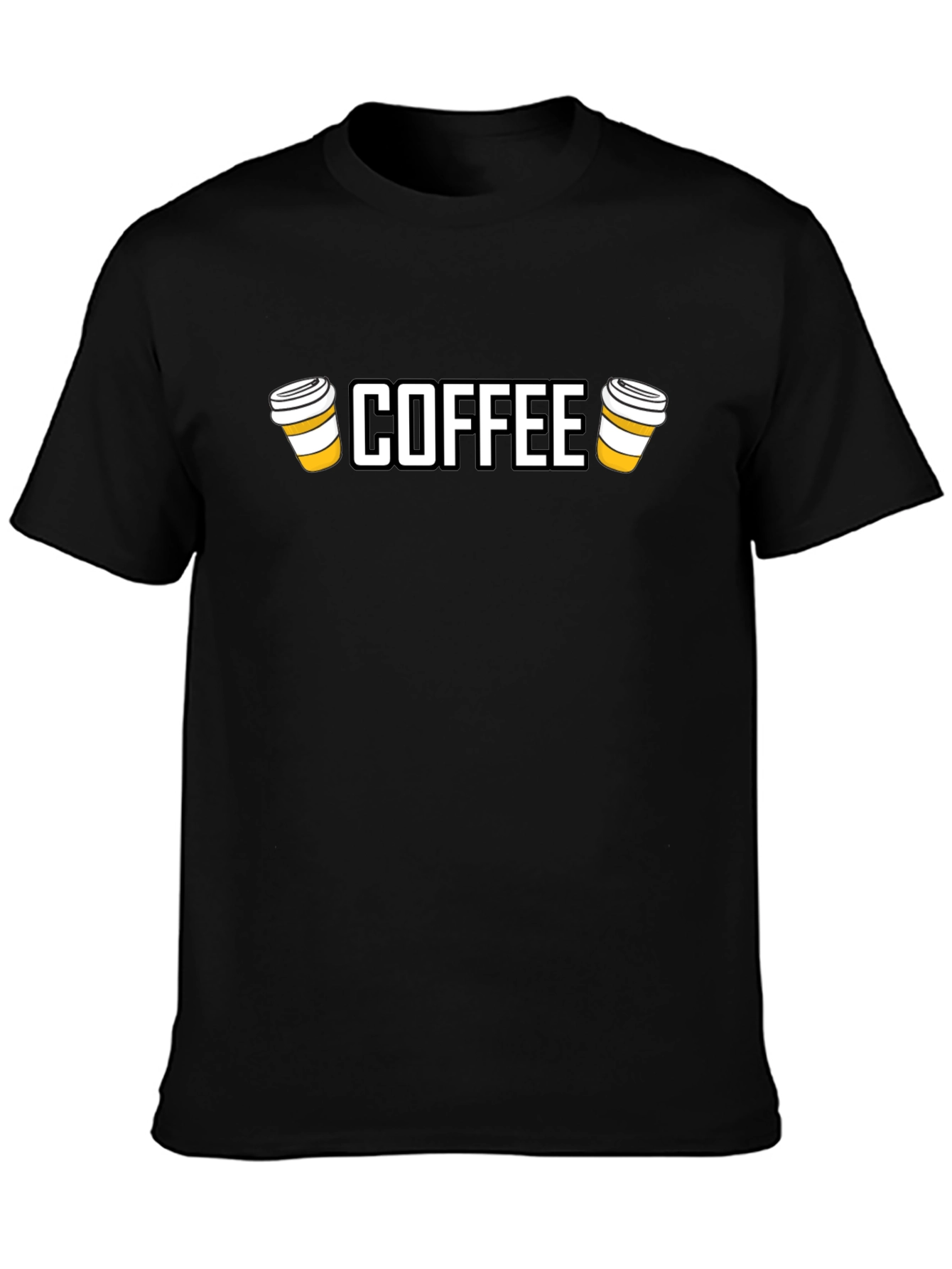 Coffee Lover T-Shirt - Black Graphic Tee