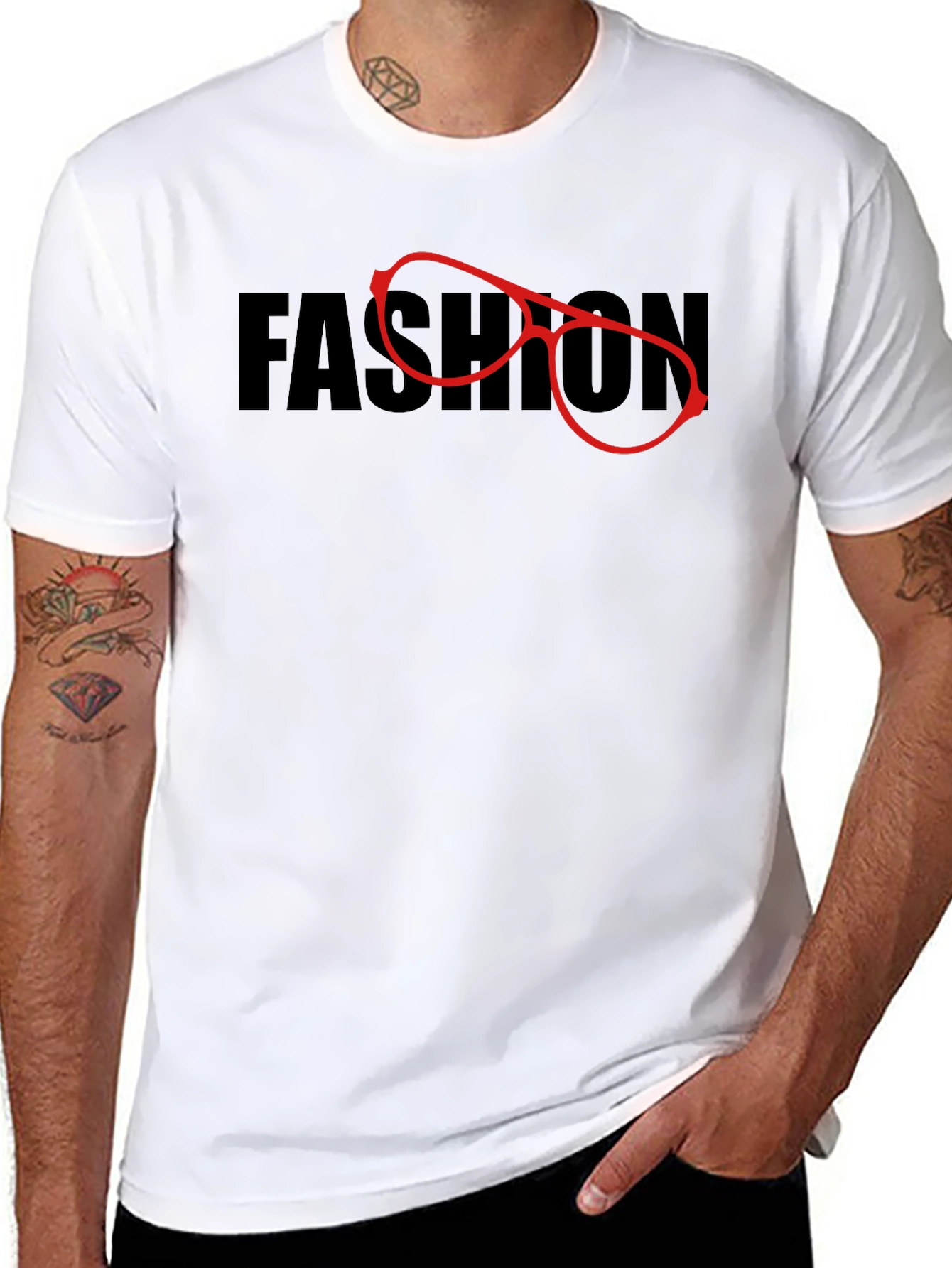 Fashion T-Shirt - Stylish Aviator Design