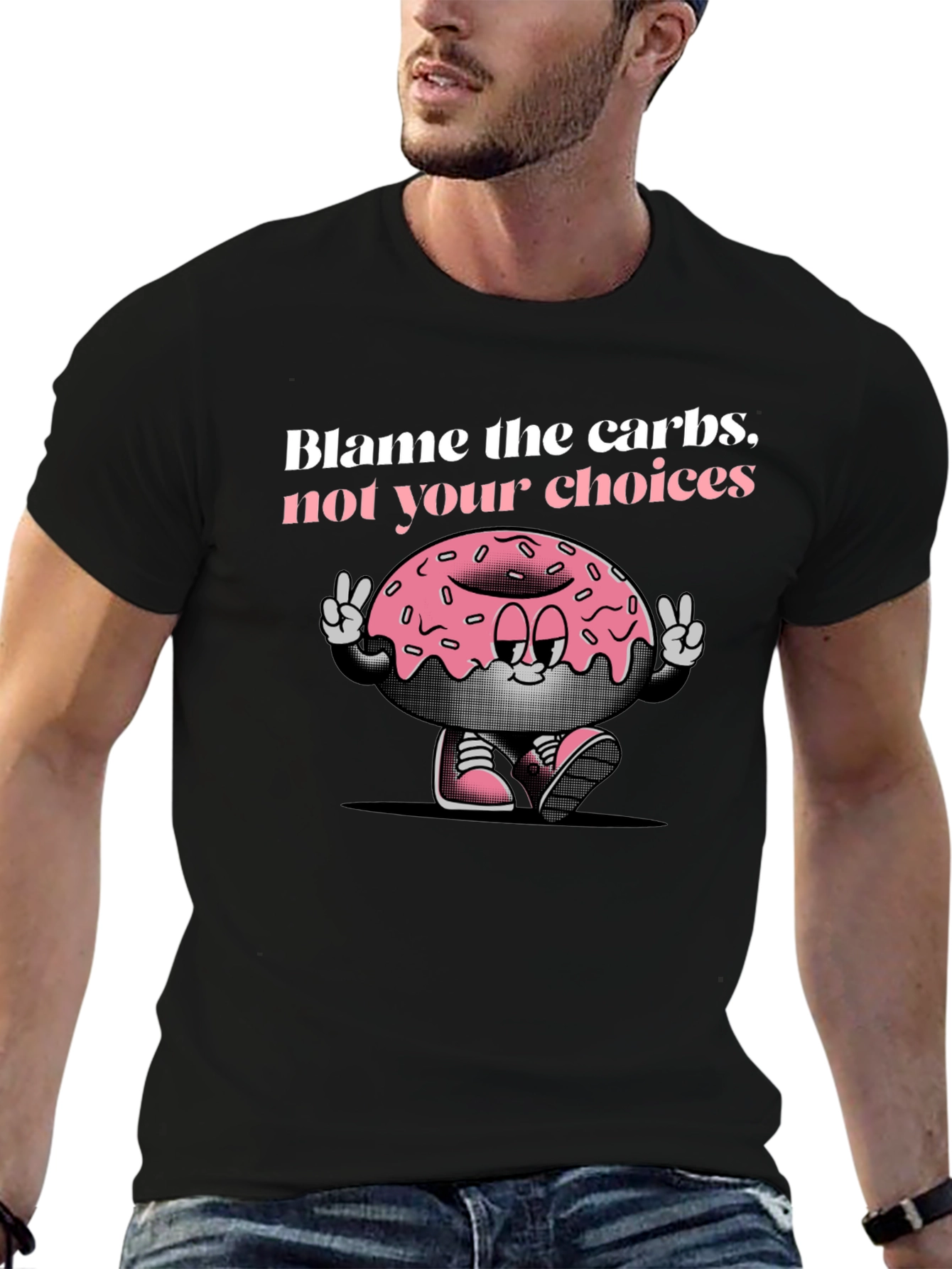 Blame the Carbs Graphic T-Shirt