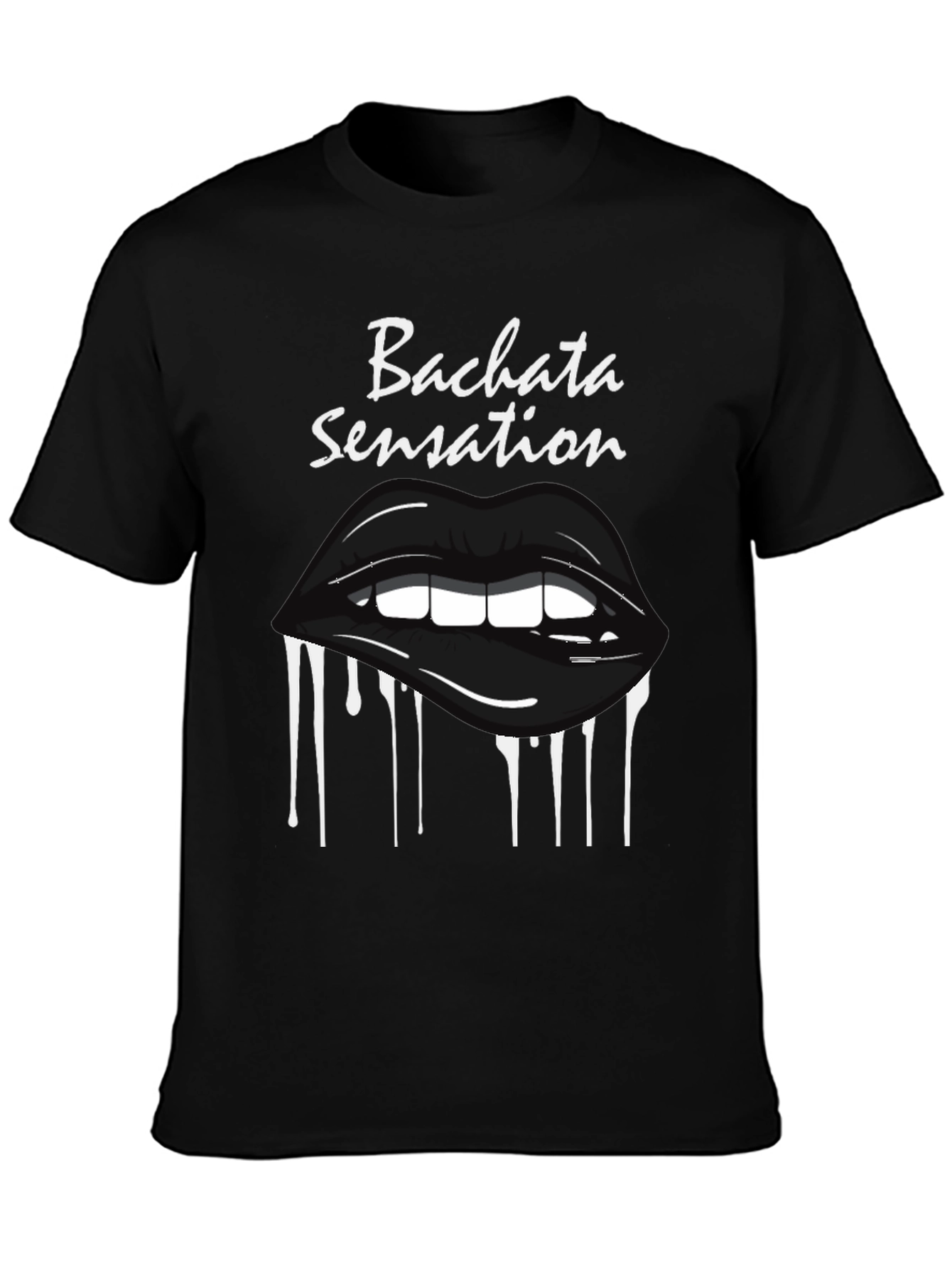 Bachata Sensation Lips Graphic T-Shirt