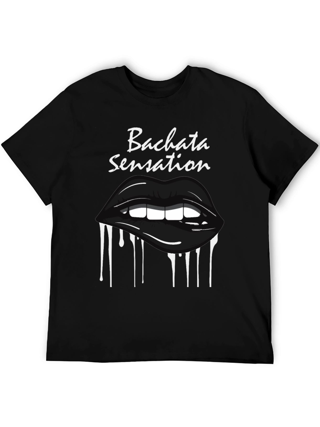 Bachata Sensation Lips Graphic T-Shirt