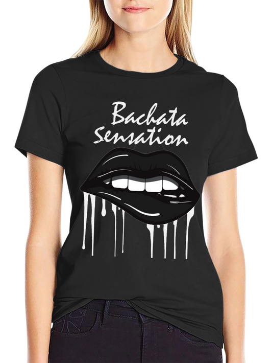 Bachata Sensation Lips Graphic T-Shirt