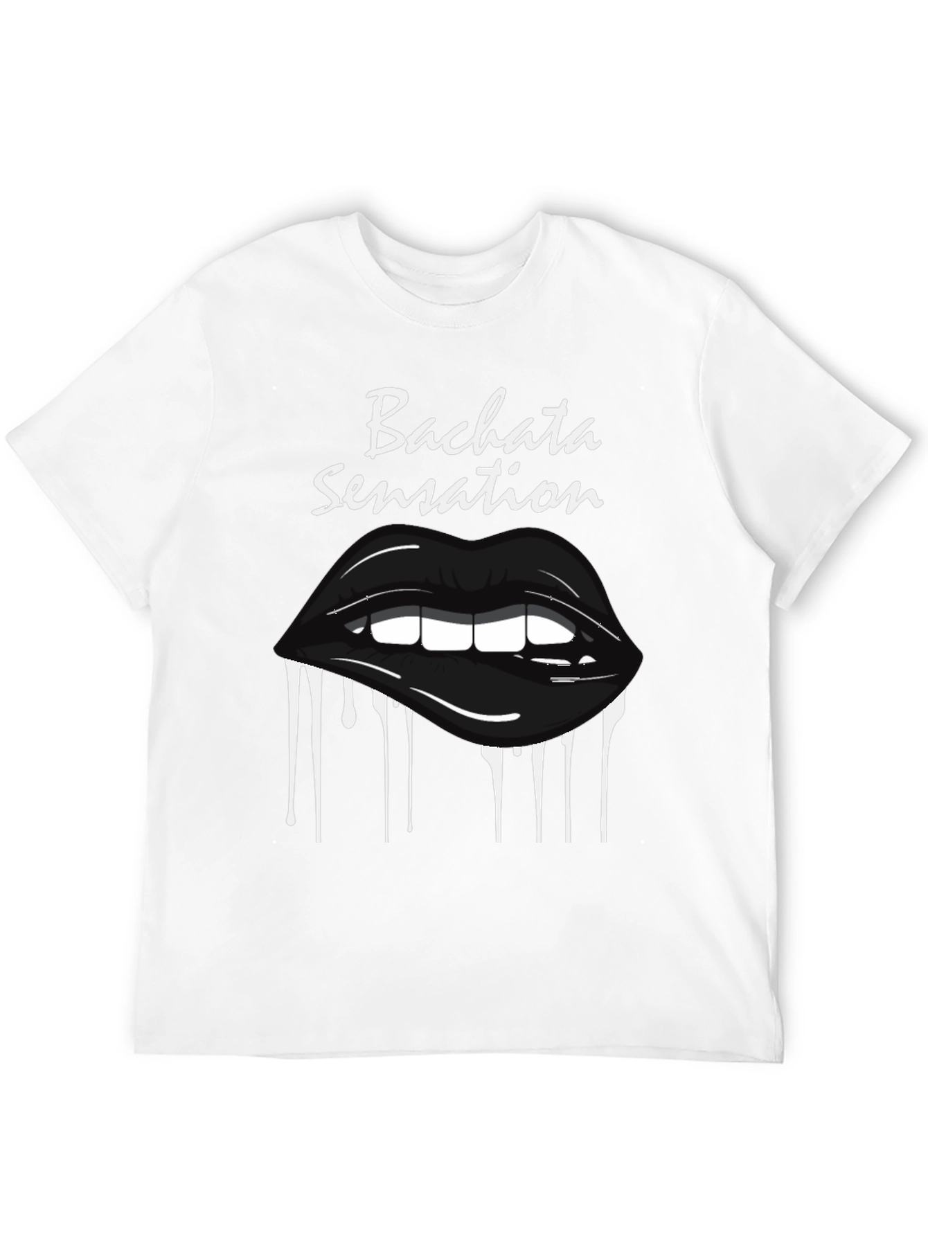 Bachata Sensation Lips Graphic T-Shirt