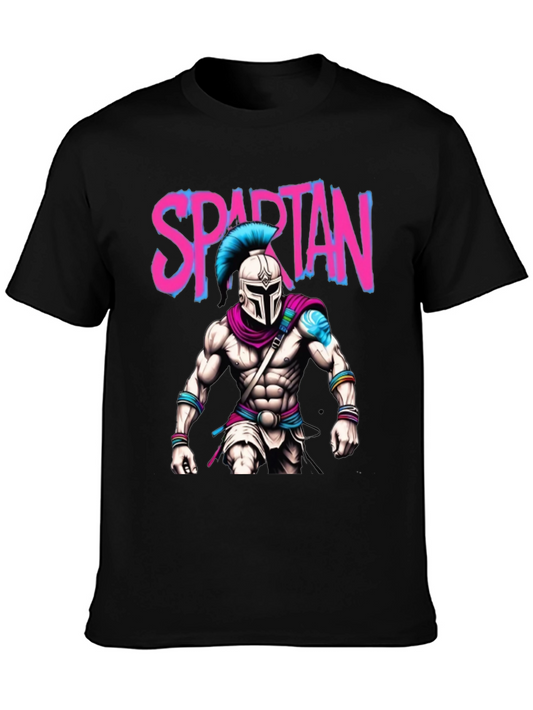Spartan Warrior T-Shirt: Bold Graphic Tee