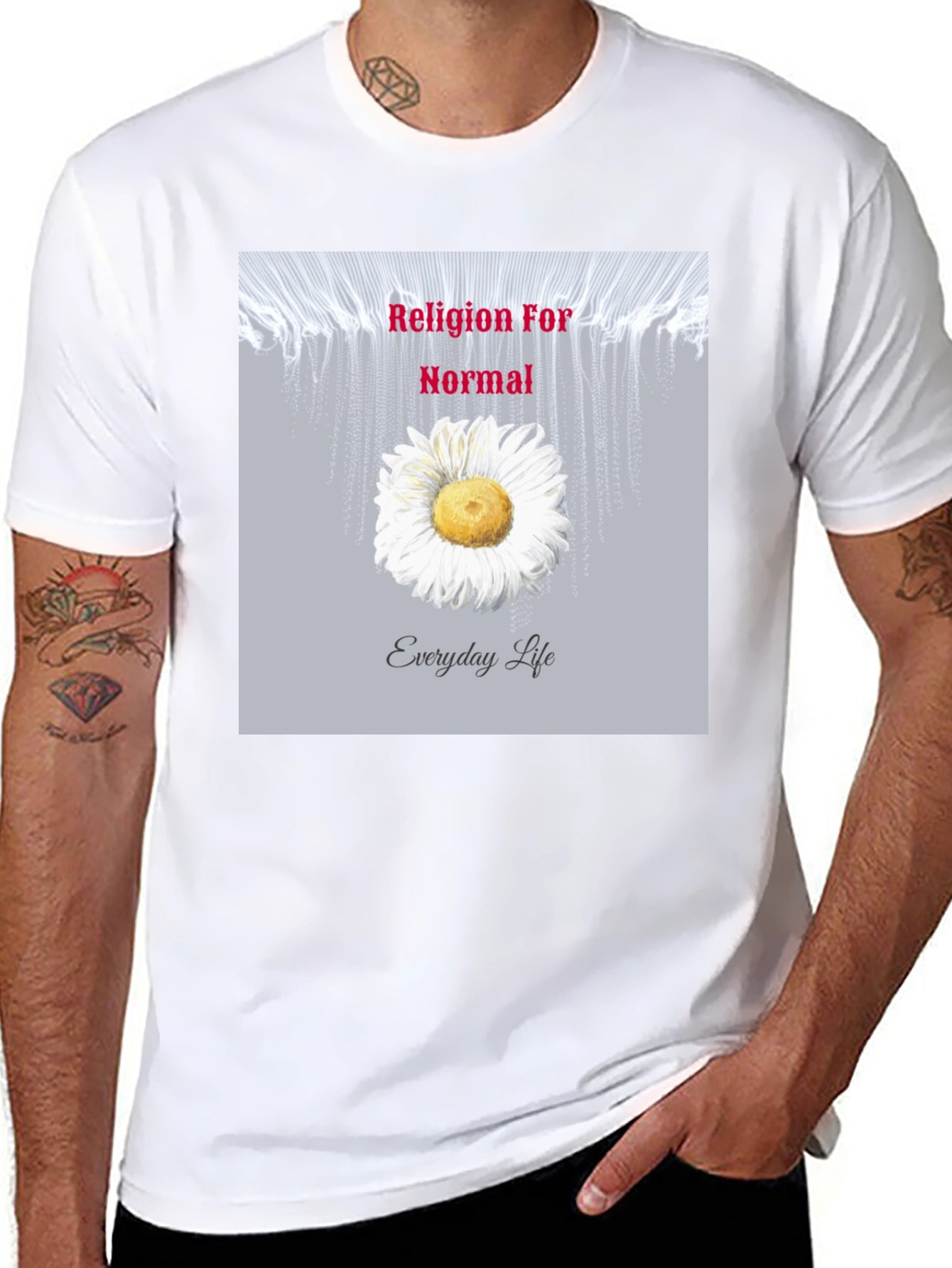 Religion For Normal Everyday Life Graphic Tee