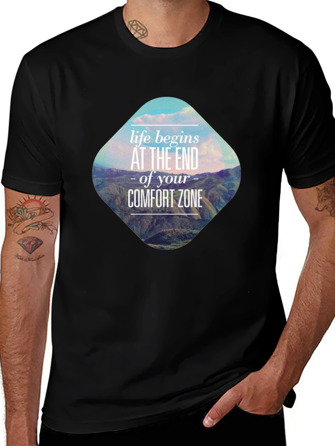 Comfort Zone Graphic T-Shirt