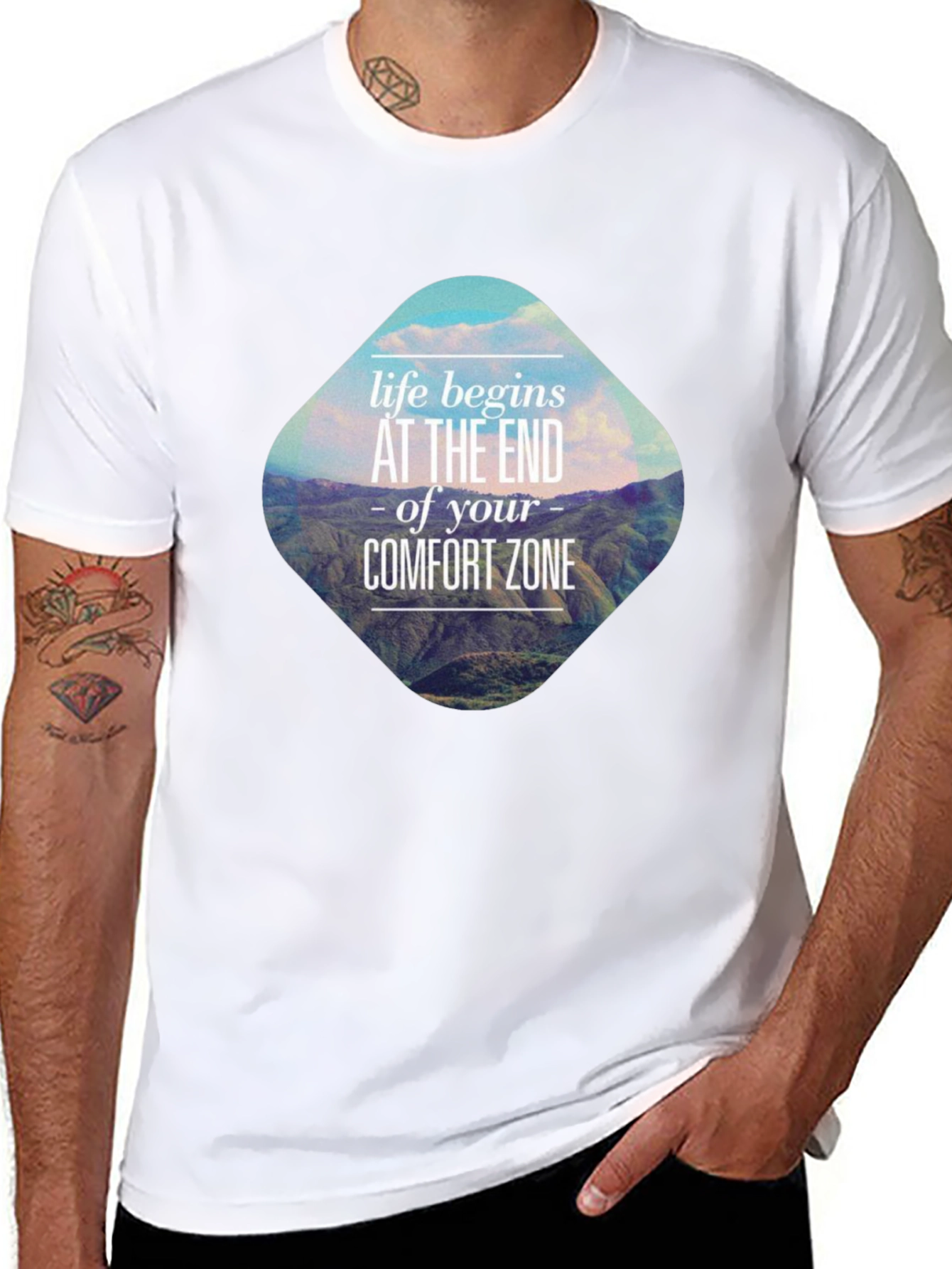 Comfort Zone Graphic T-Shirt