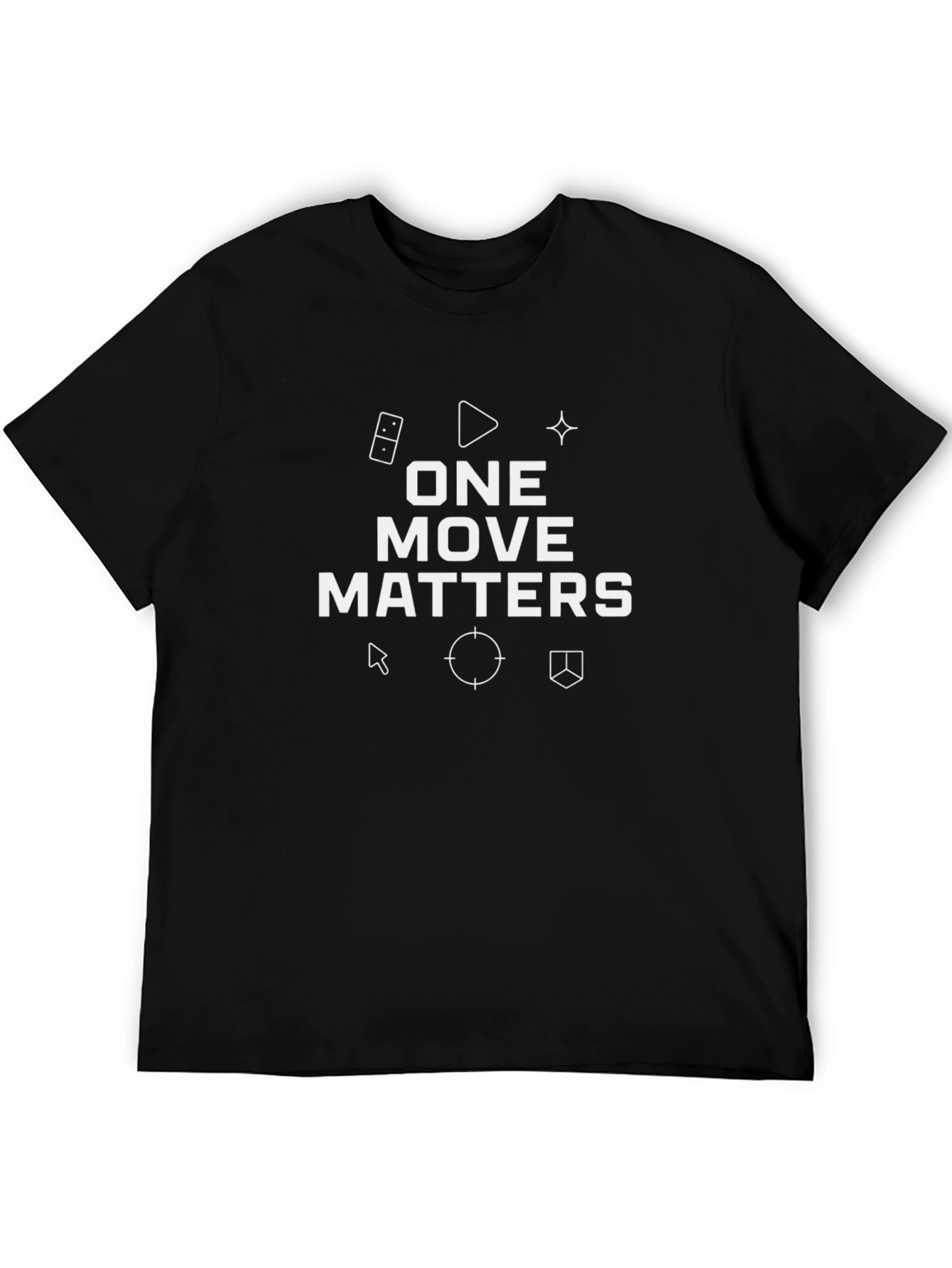 One Move Matters Graphic Tee - Black