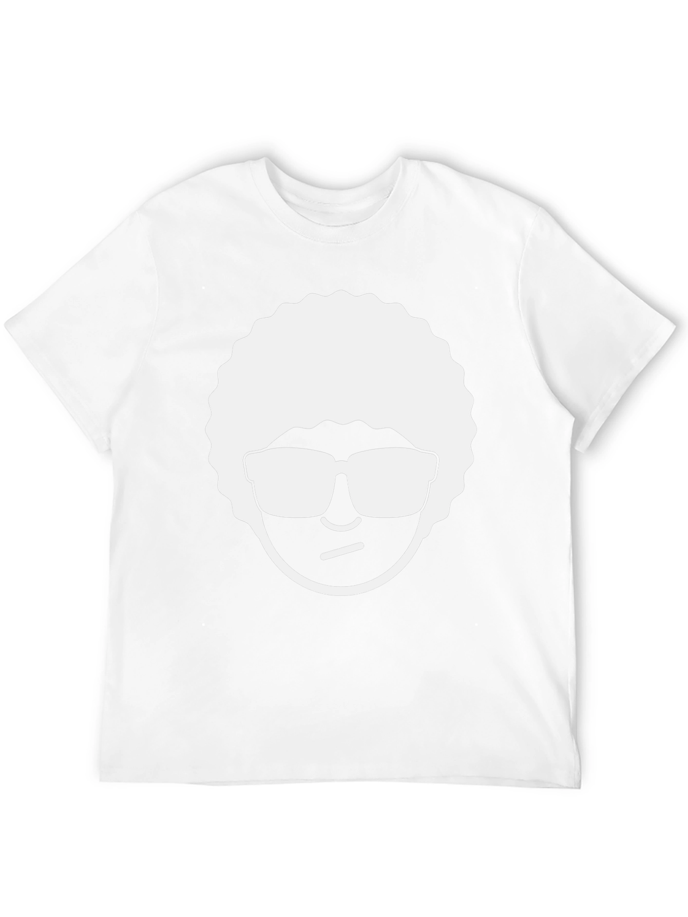 Cool Character Tee: Black Cotton Graphic T-Shirt