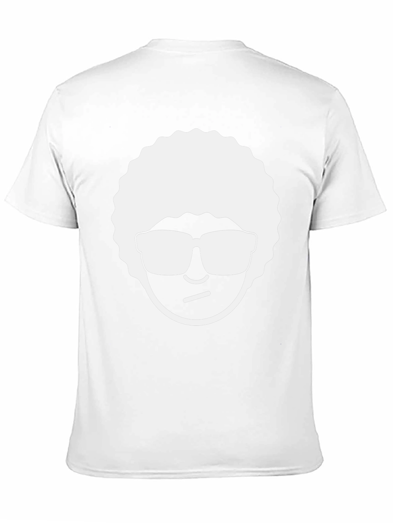 Cool Character Tee: Black Cotton Graphic T-Shirt