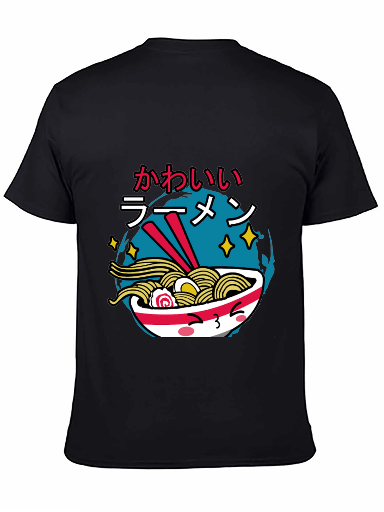 Kawaii Ramen T-Shirt - Cute Japanese Noodle Bowl Tee