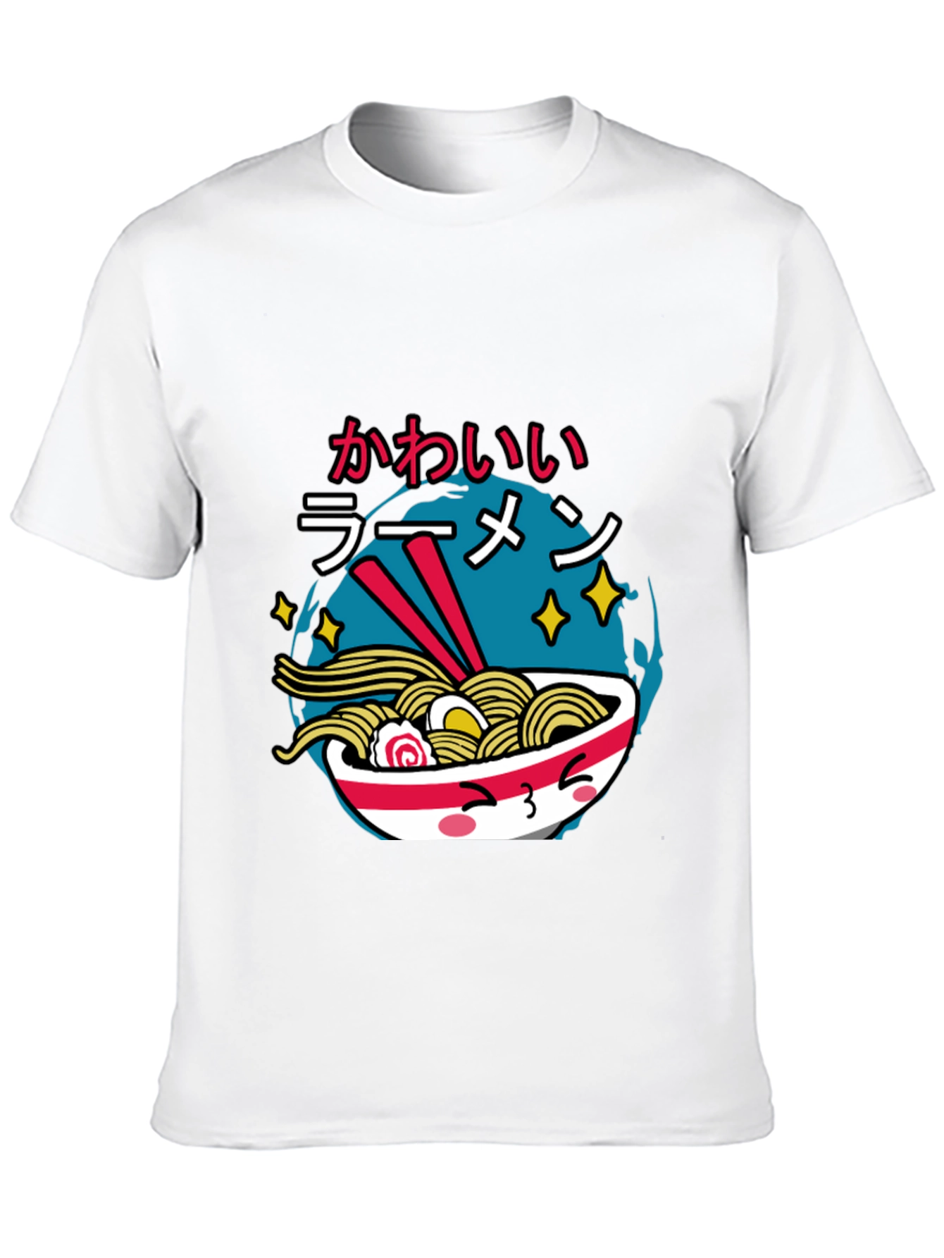 Kawaii Ramen T-Shirt - Cute Japanese Noodle Bowl Tee