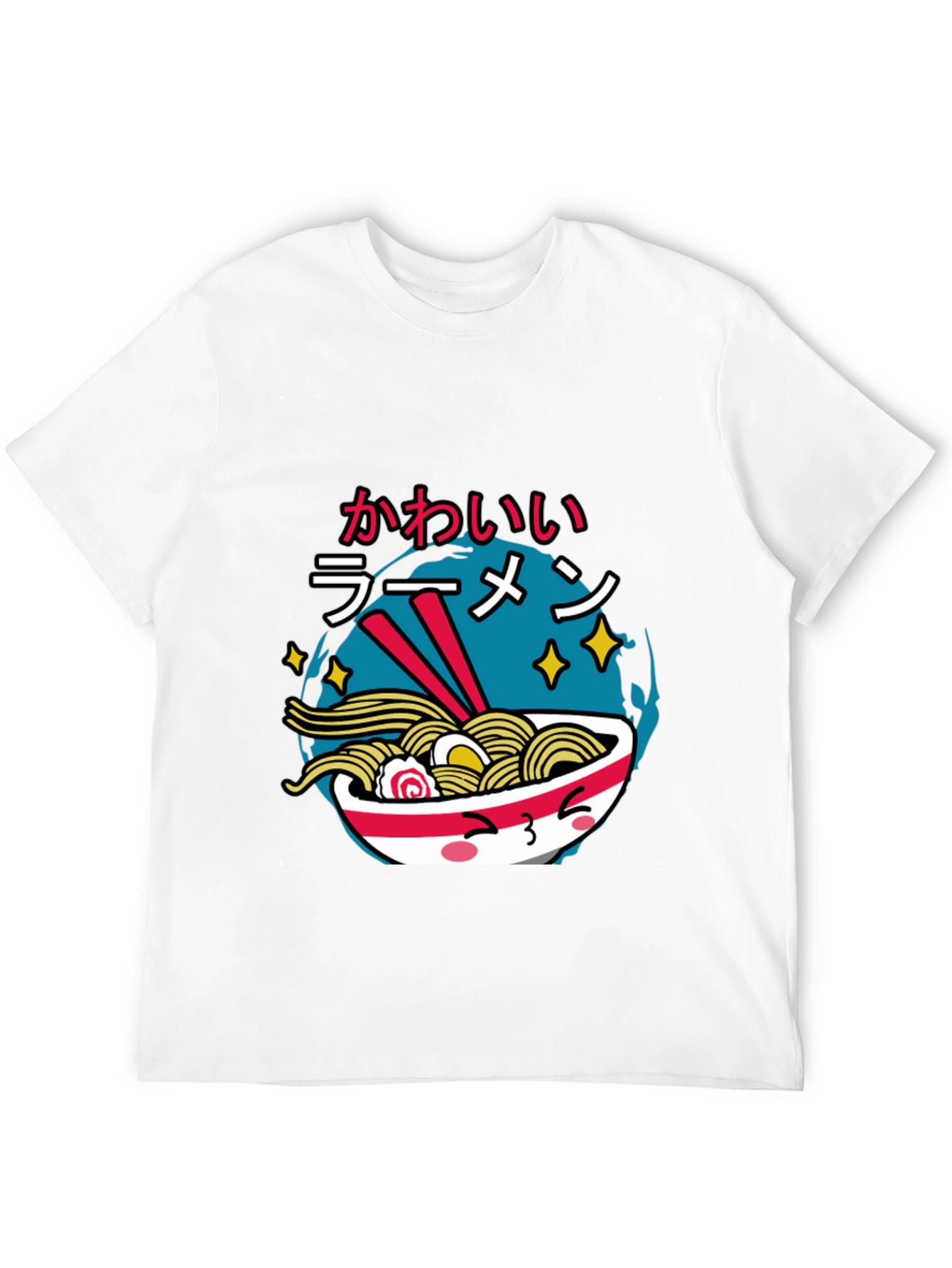 Kawaii Ramen T-Shirt - Cute Japanese Noodle Bowl Tee