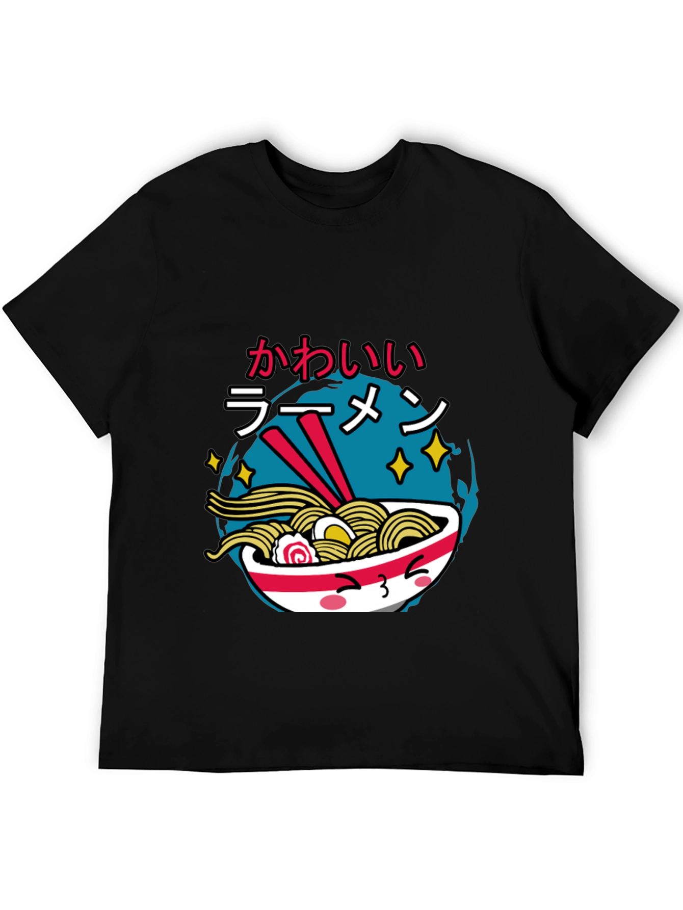 Kawaii Ramen T-Shirt - Cute Japanese Noodle Bowl Tee
